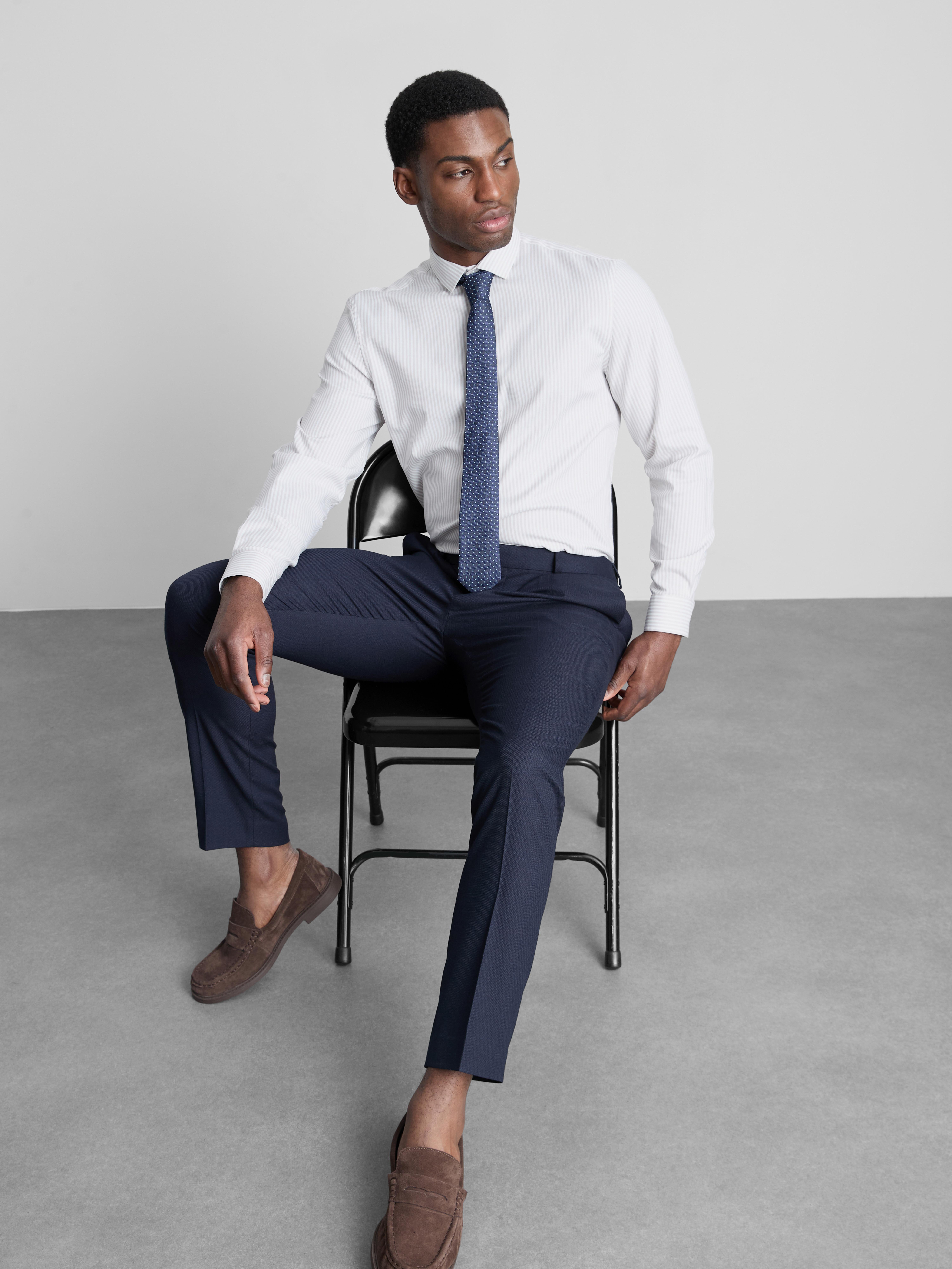 Camisa formal a rayas