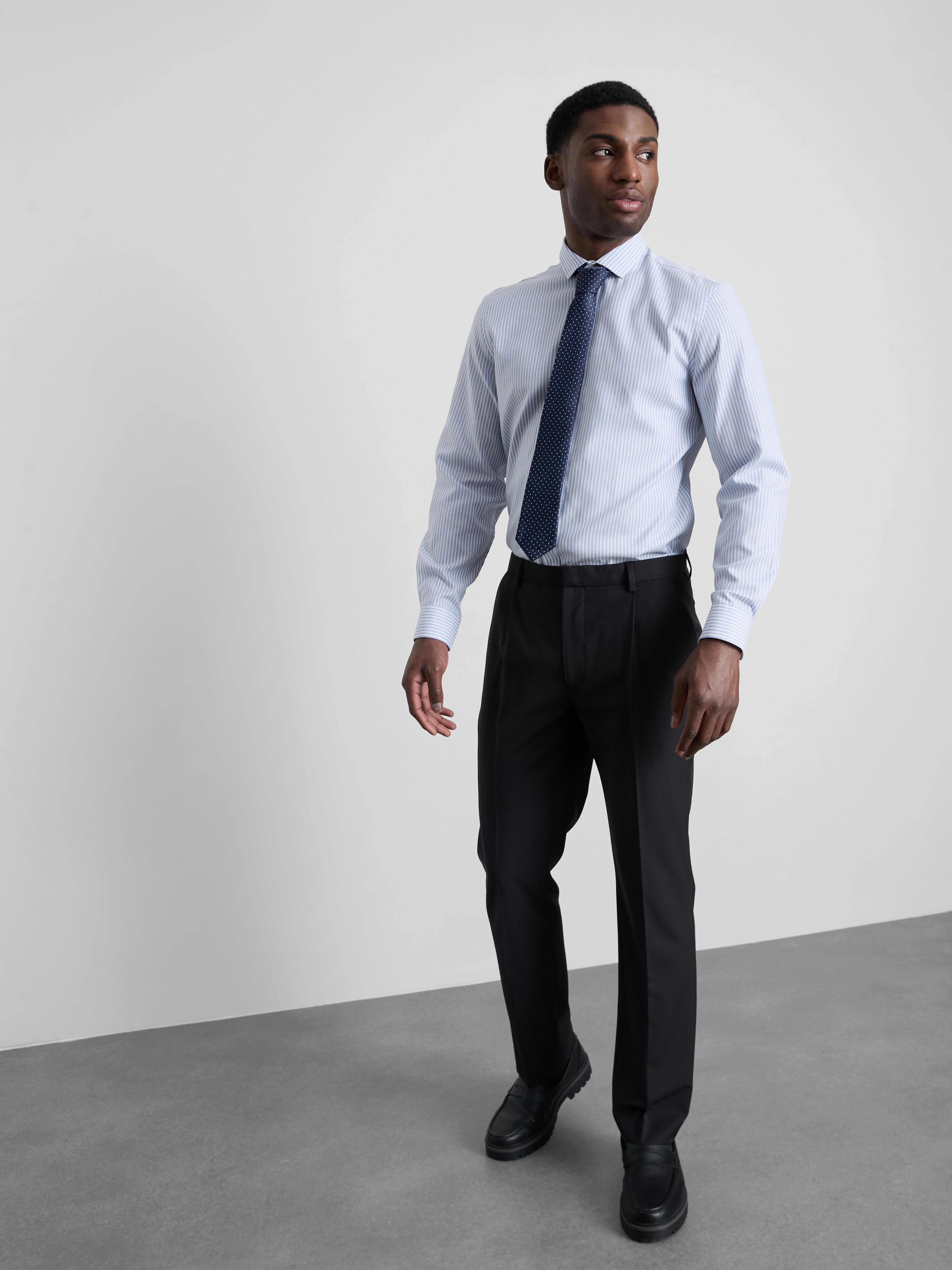 Camisa formal a rayas