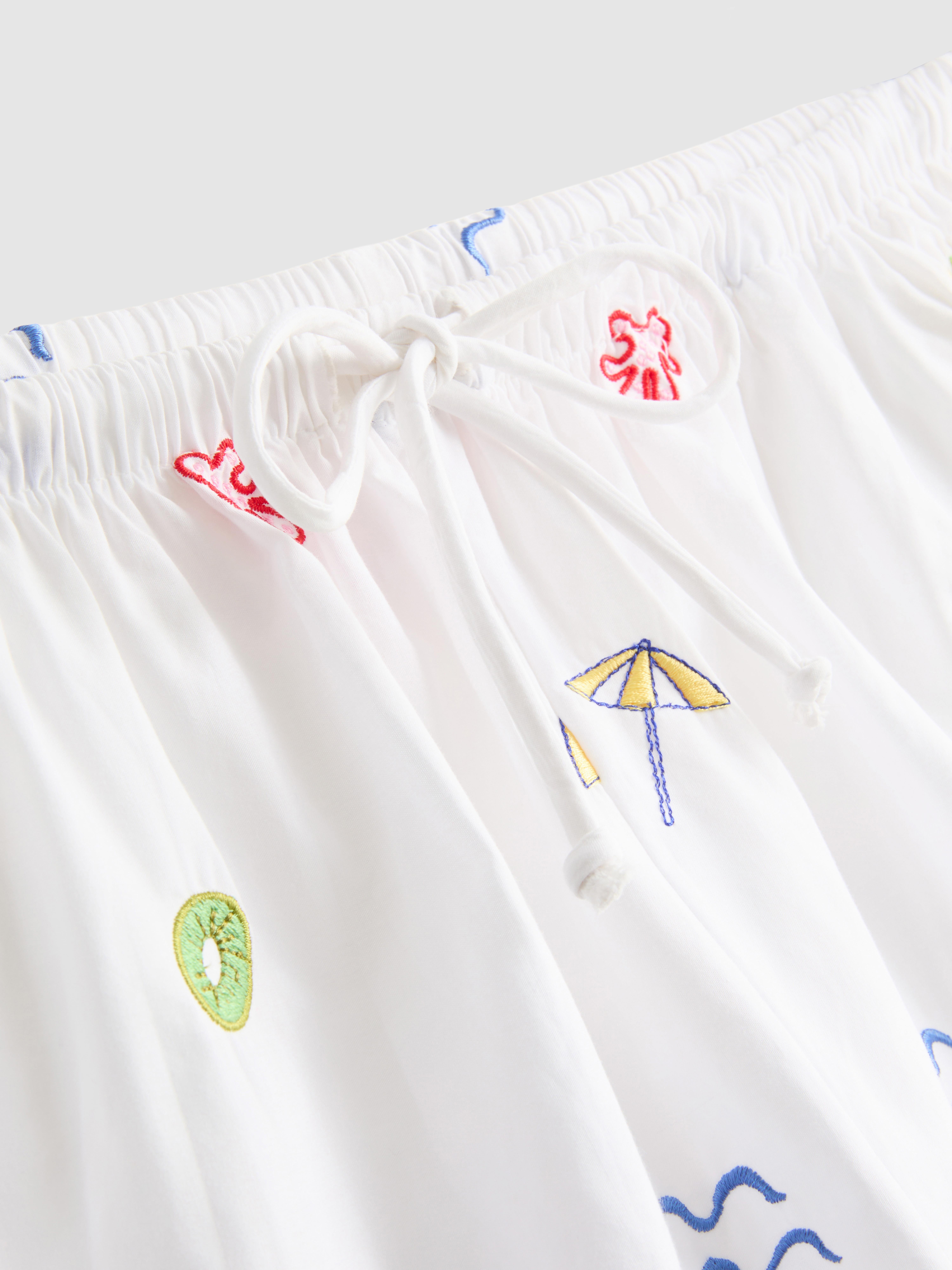 Love To Lounge Cotton Embroidered Pyjama Shorts