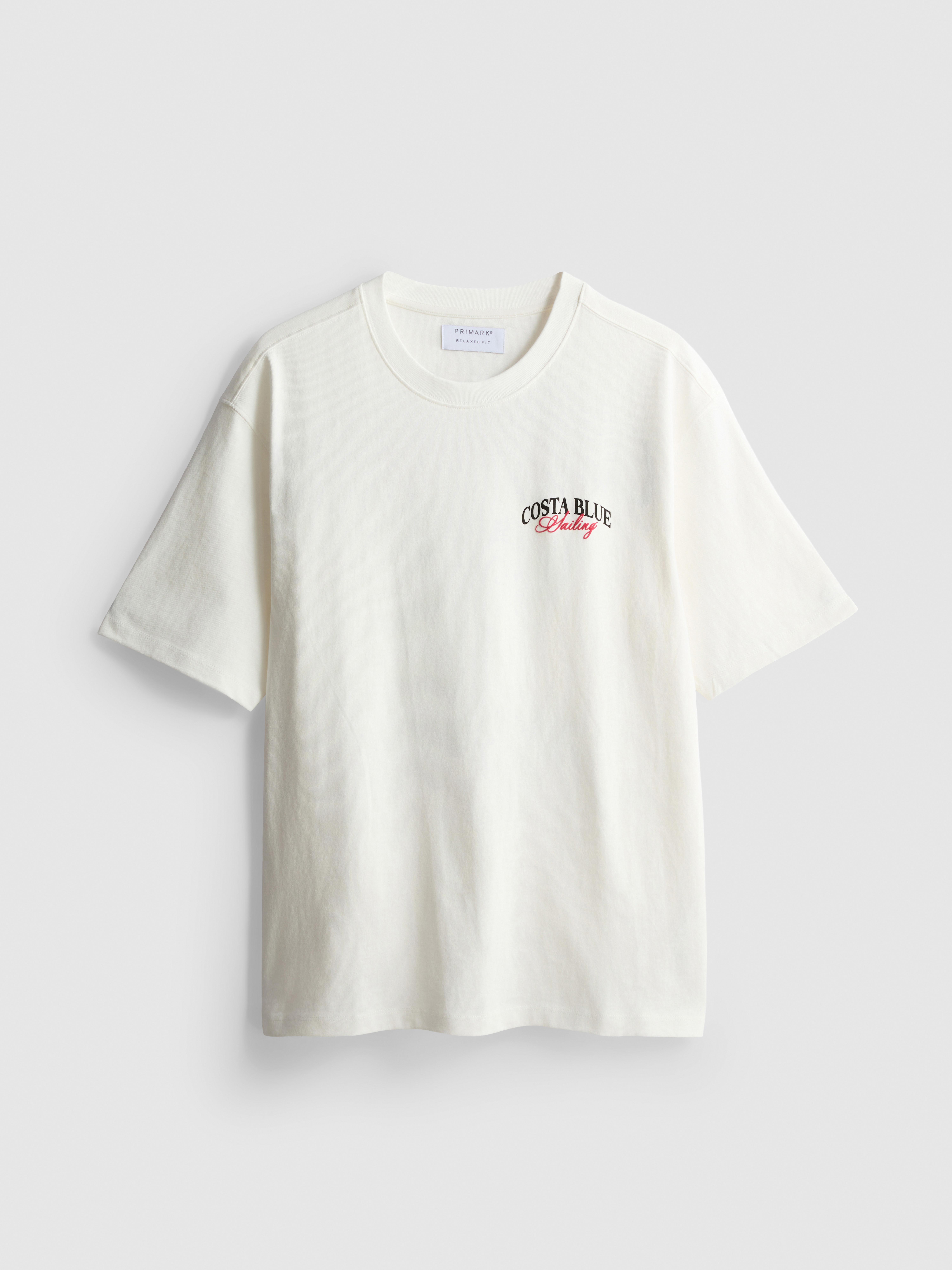„Costa Blue“ T-Shirt mit Grafik