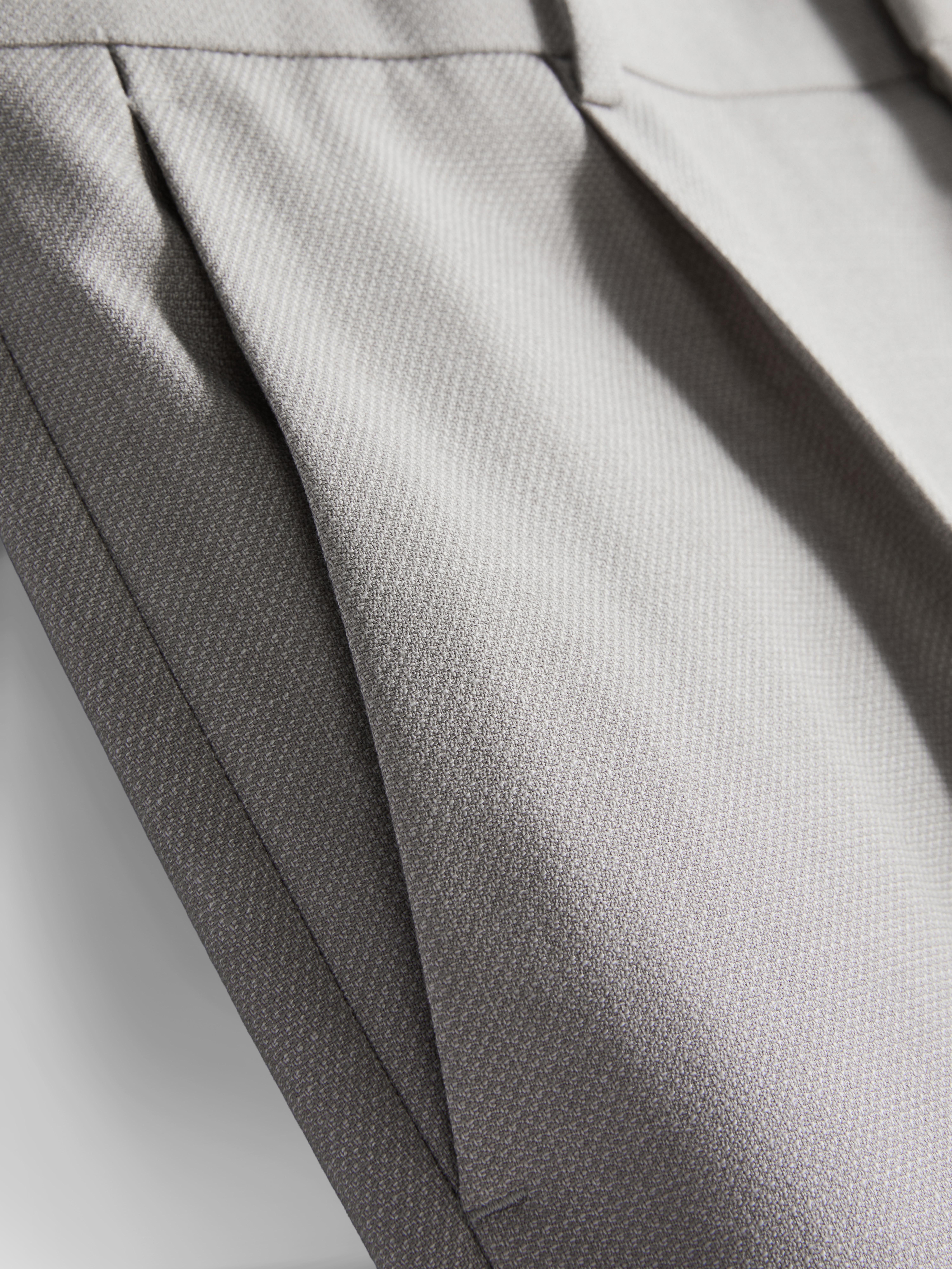 Slim Fit Dobby Texture Suit Trousers