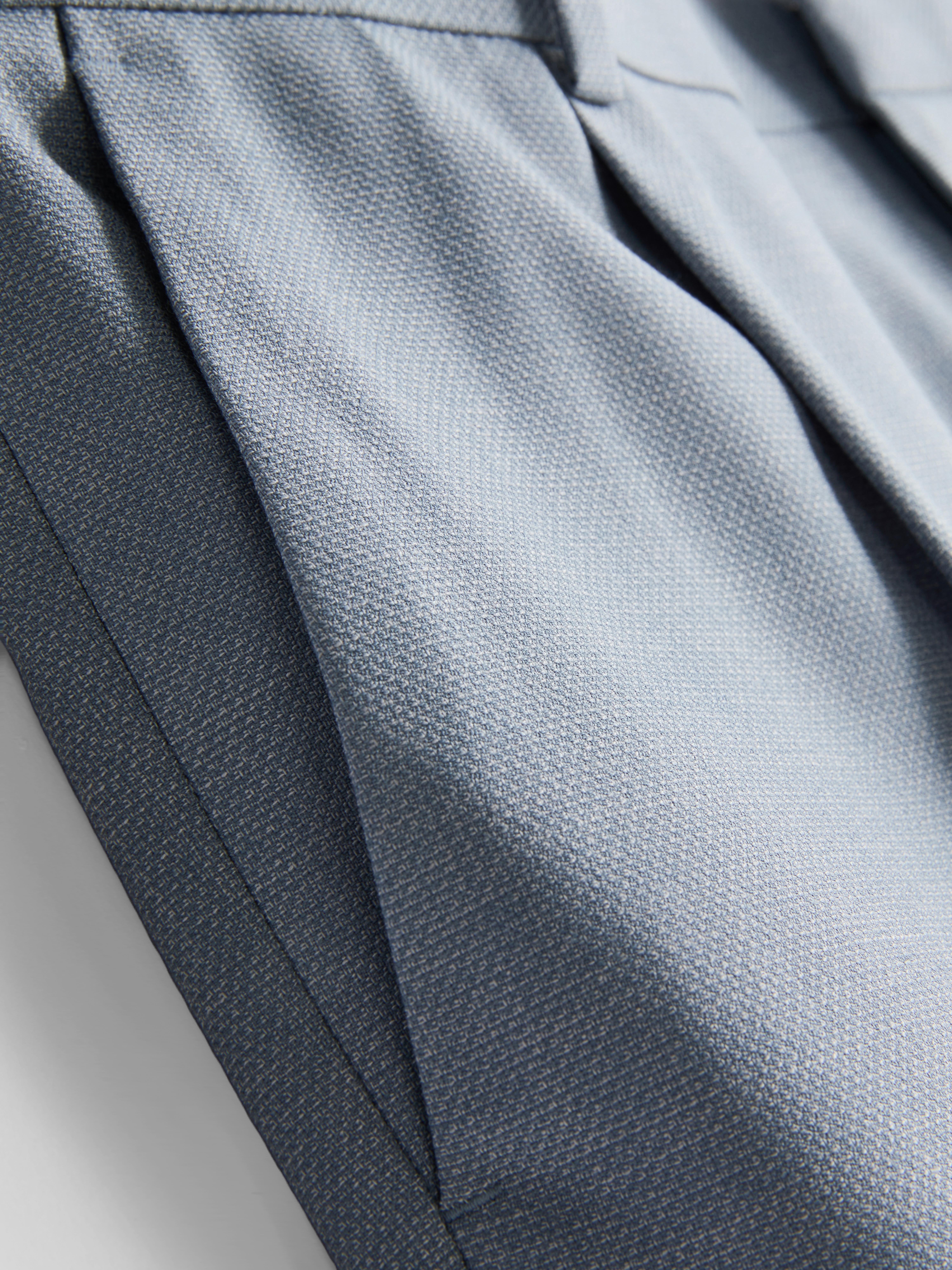 Slim Fit Dobby Texture Suit Trousers