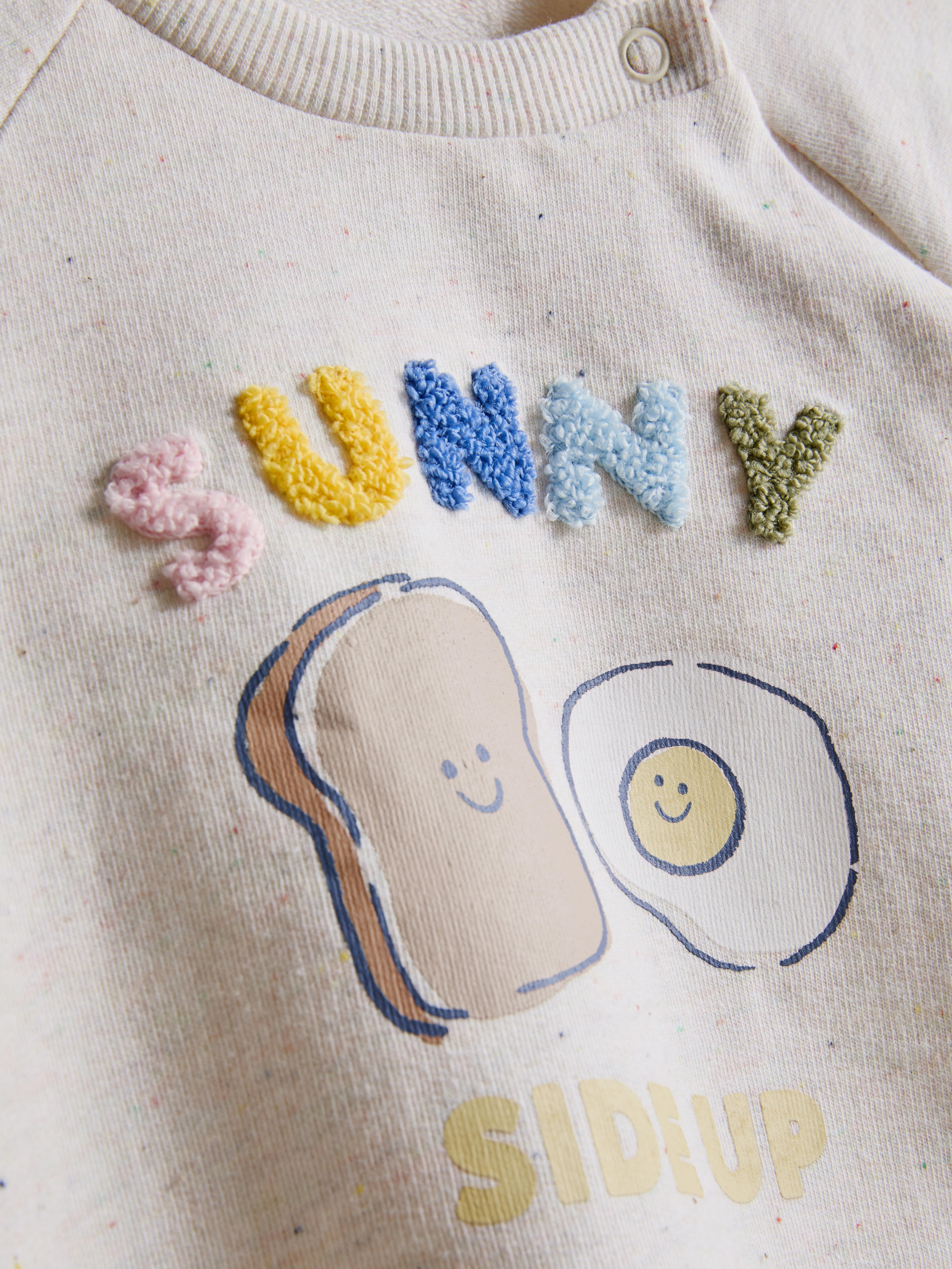 0-18mths | Sweatshirt and Cuffed Joggers Newborn Set