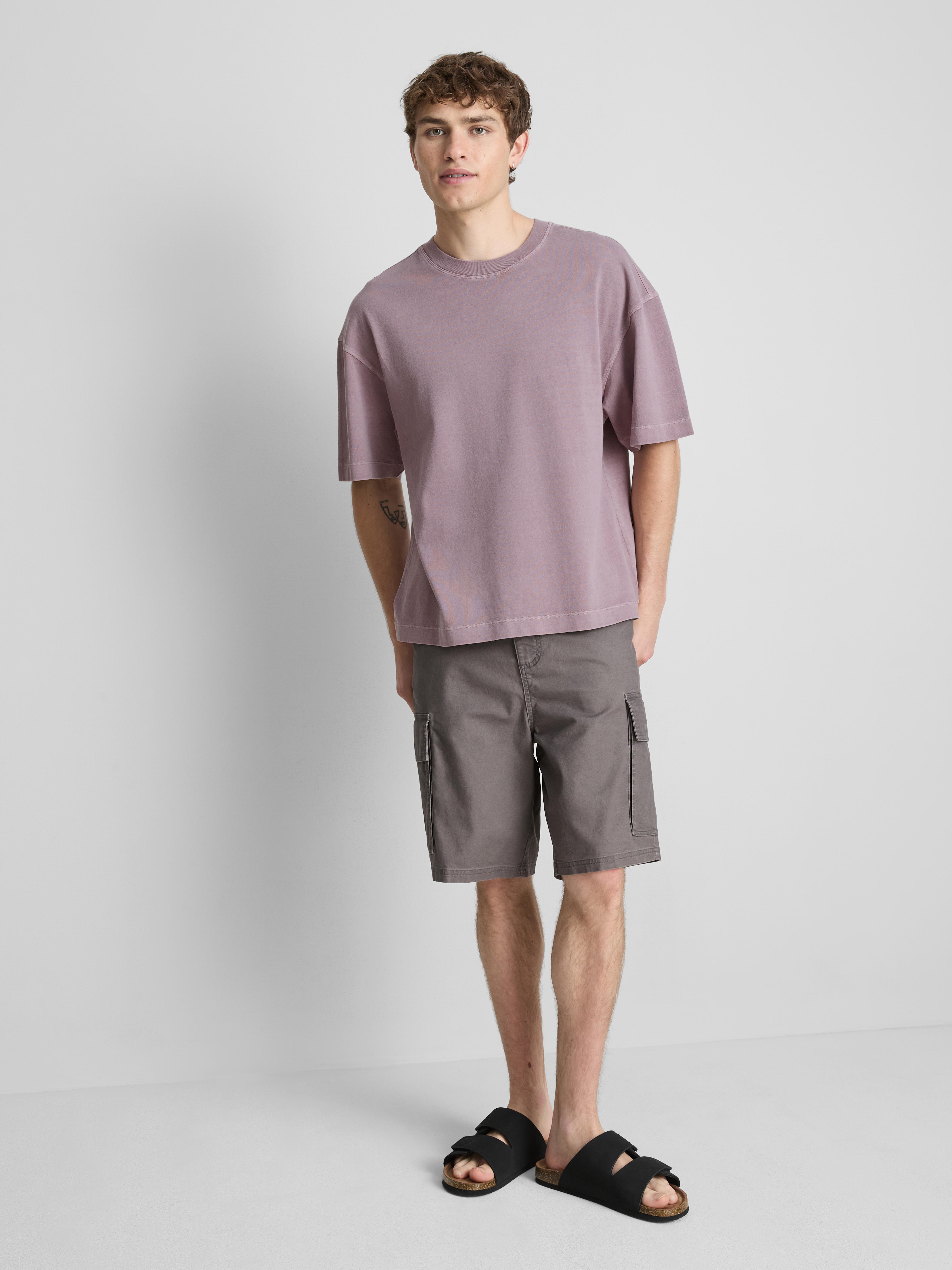 T-shirt basic a maniche corte Rosa