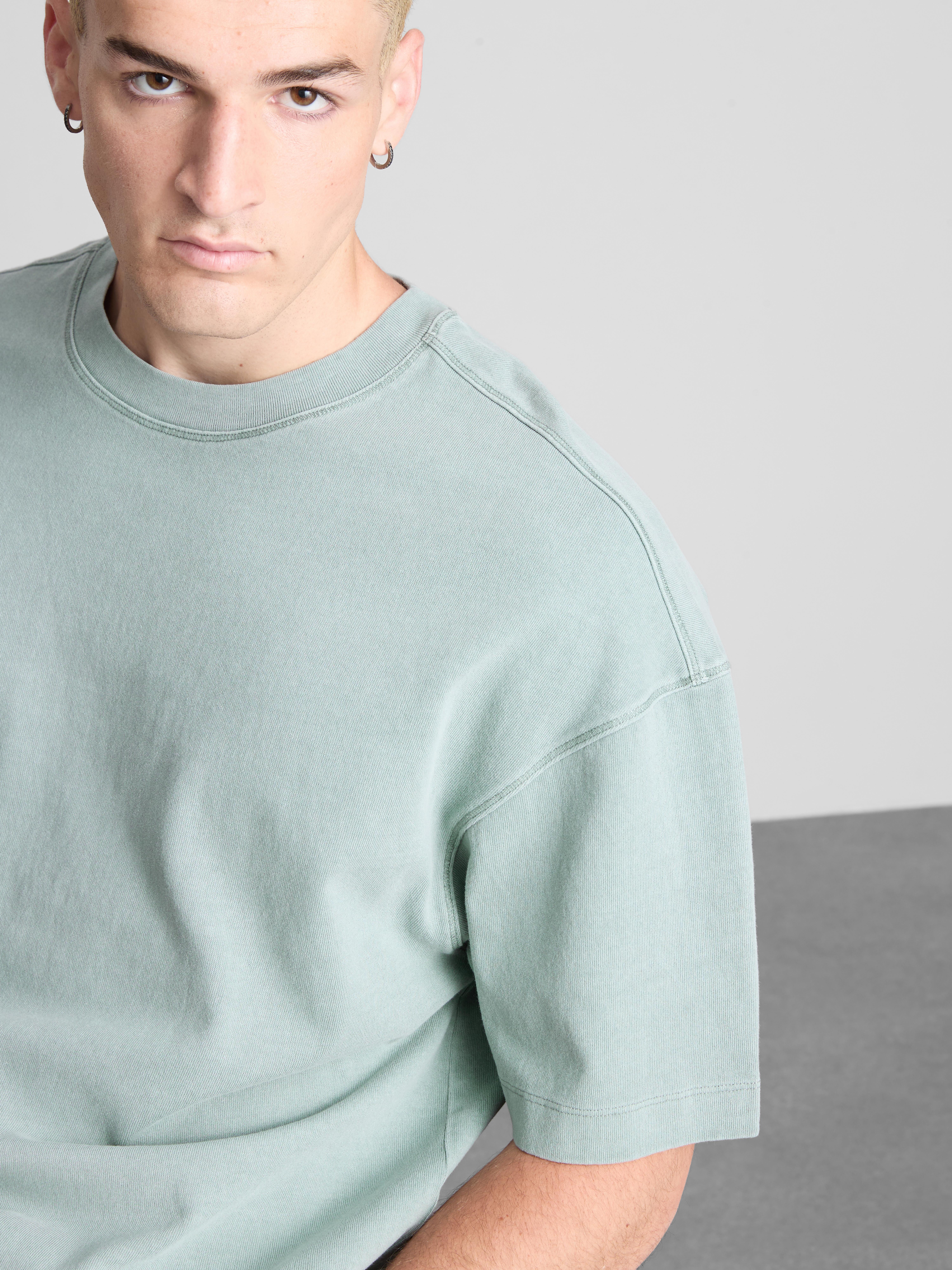 Basic T-shirt met korte mouwen
