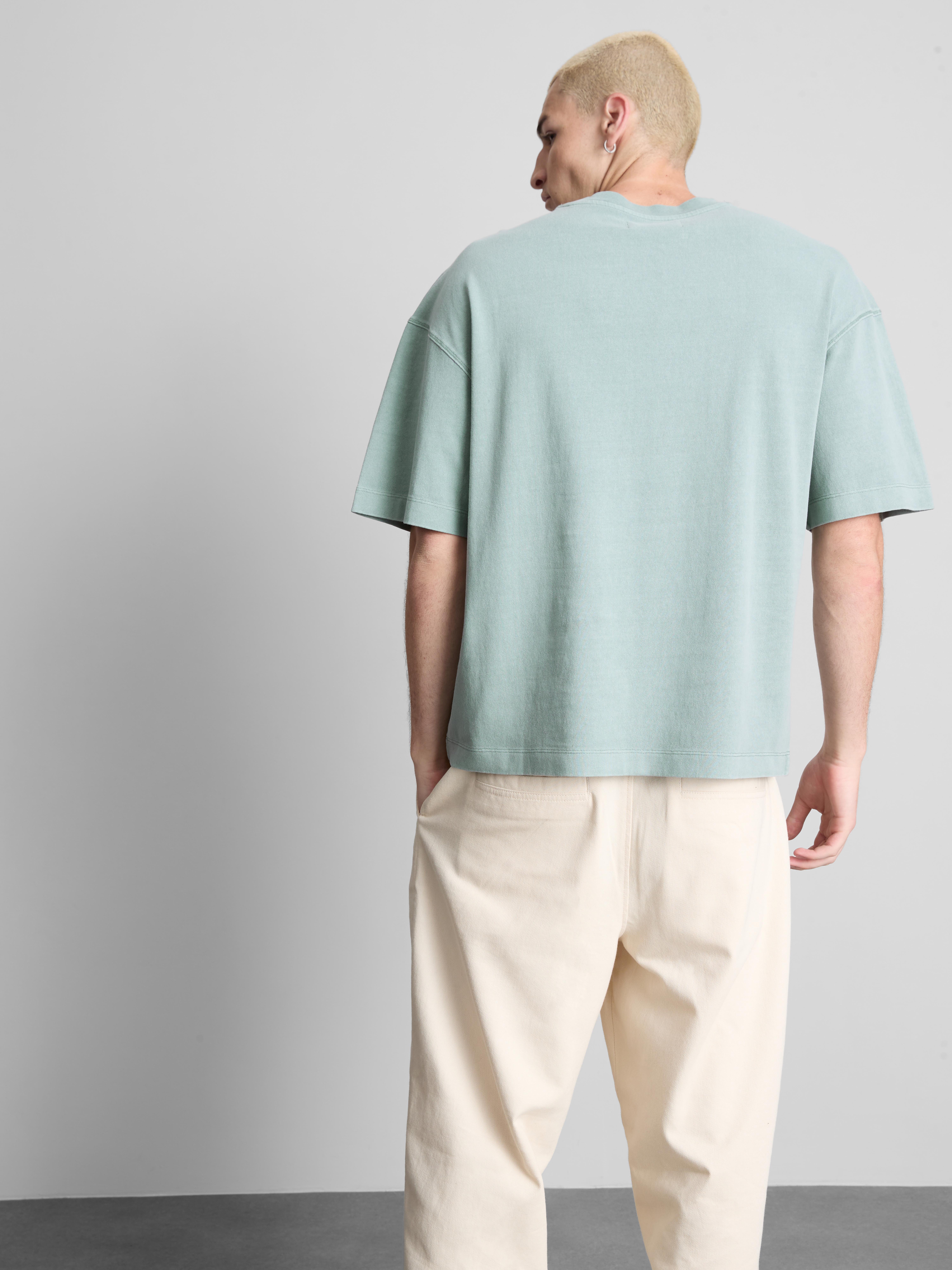 Basic T-shirt met korte mouwen