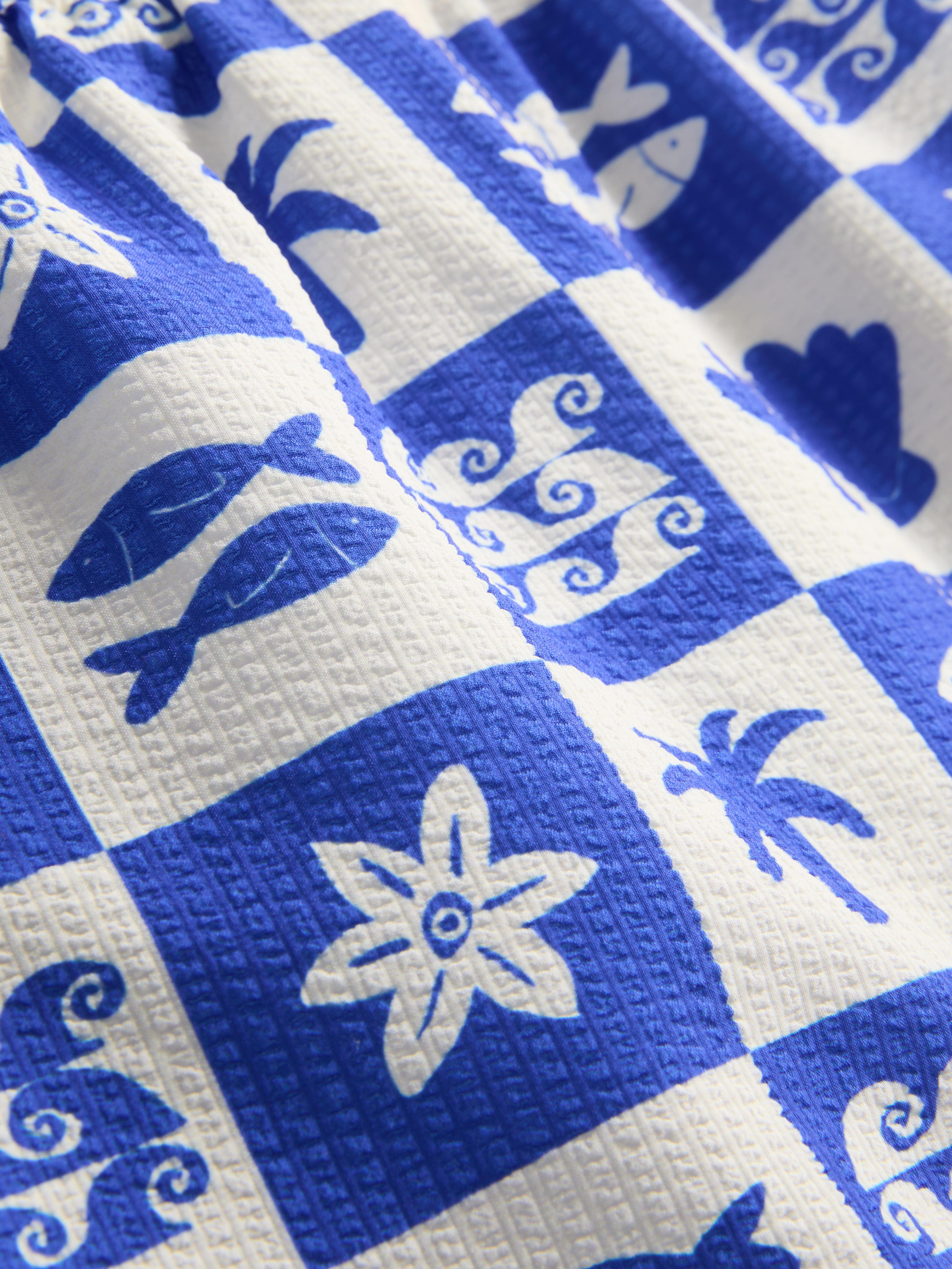 1,5–9 Jahre | Badeshorts mit Kachel-Print