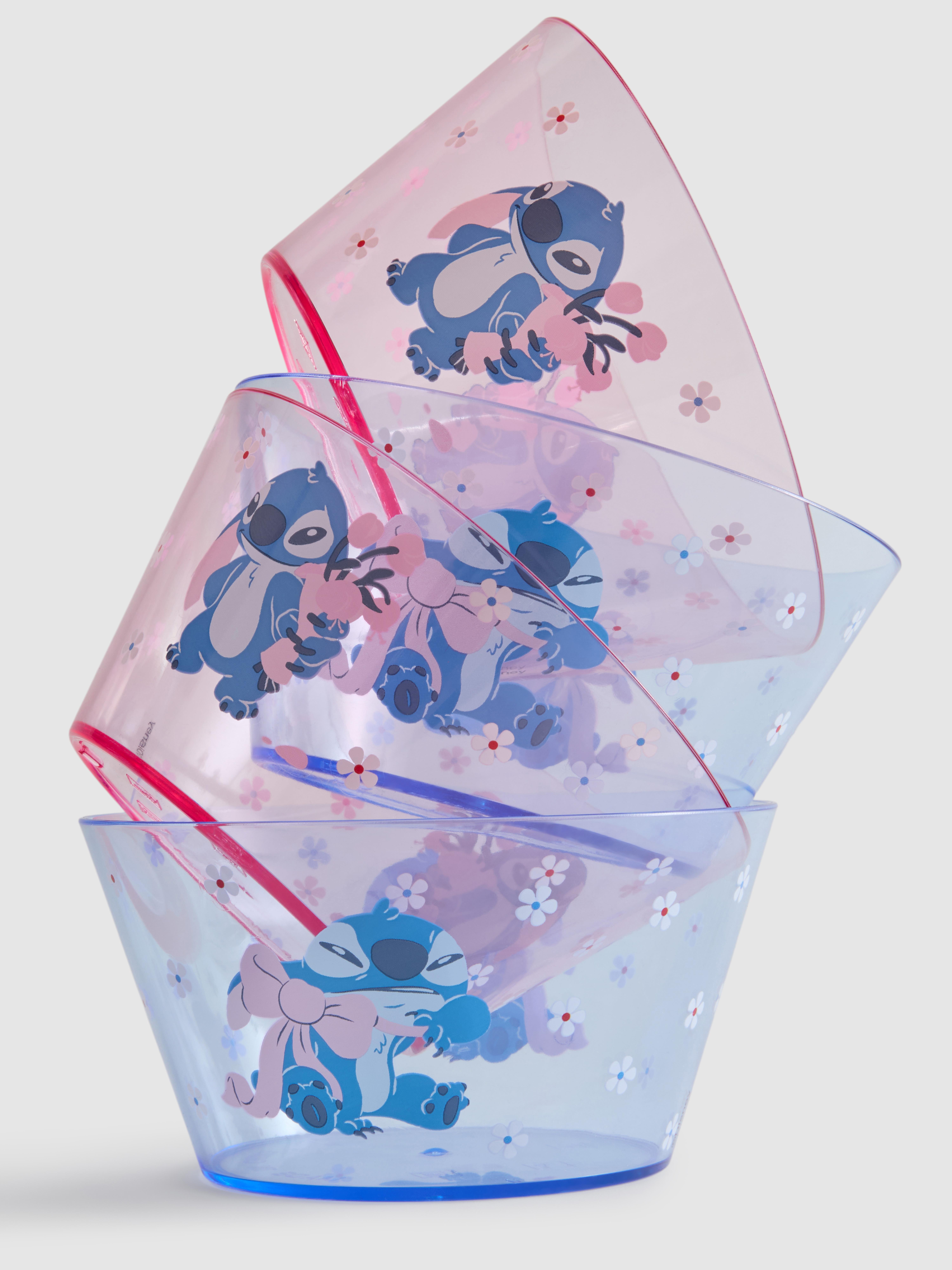Plastic schaaltjes Disney's Stitch, set van 4