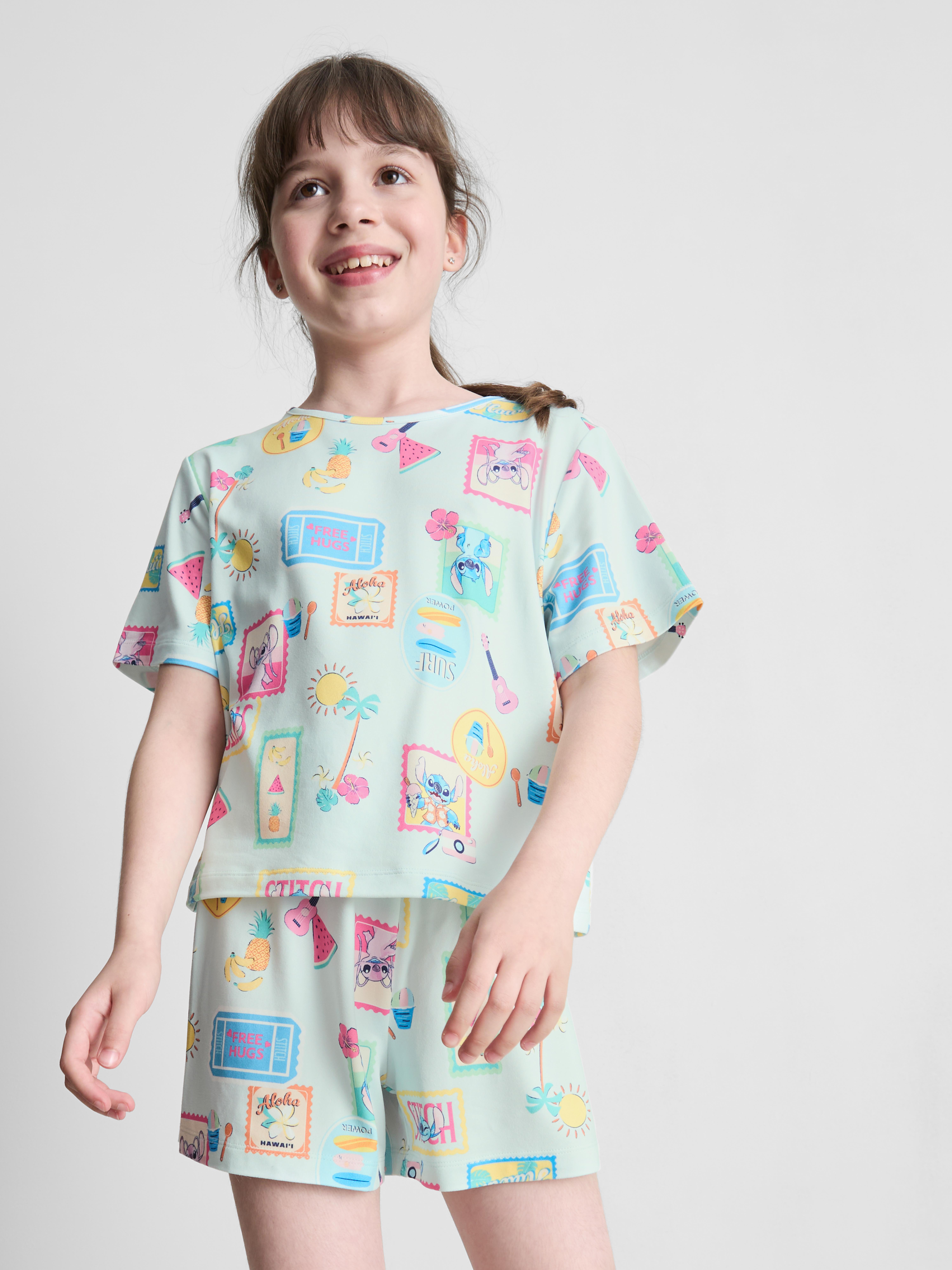 5-15yrs | Disney’s Stitch Boxy Short Pyjamas
