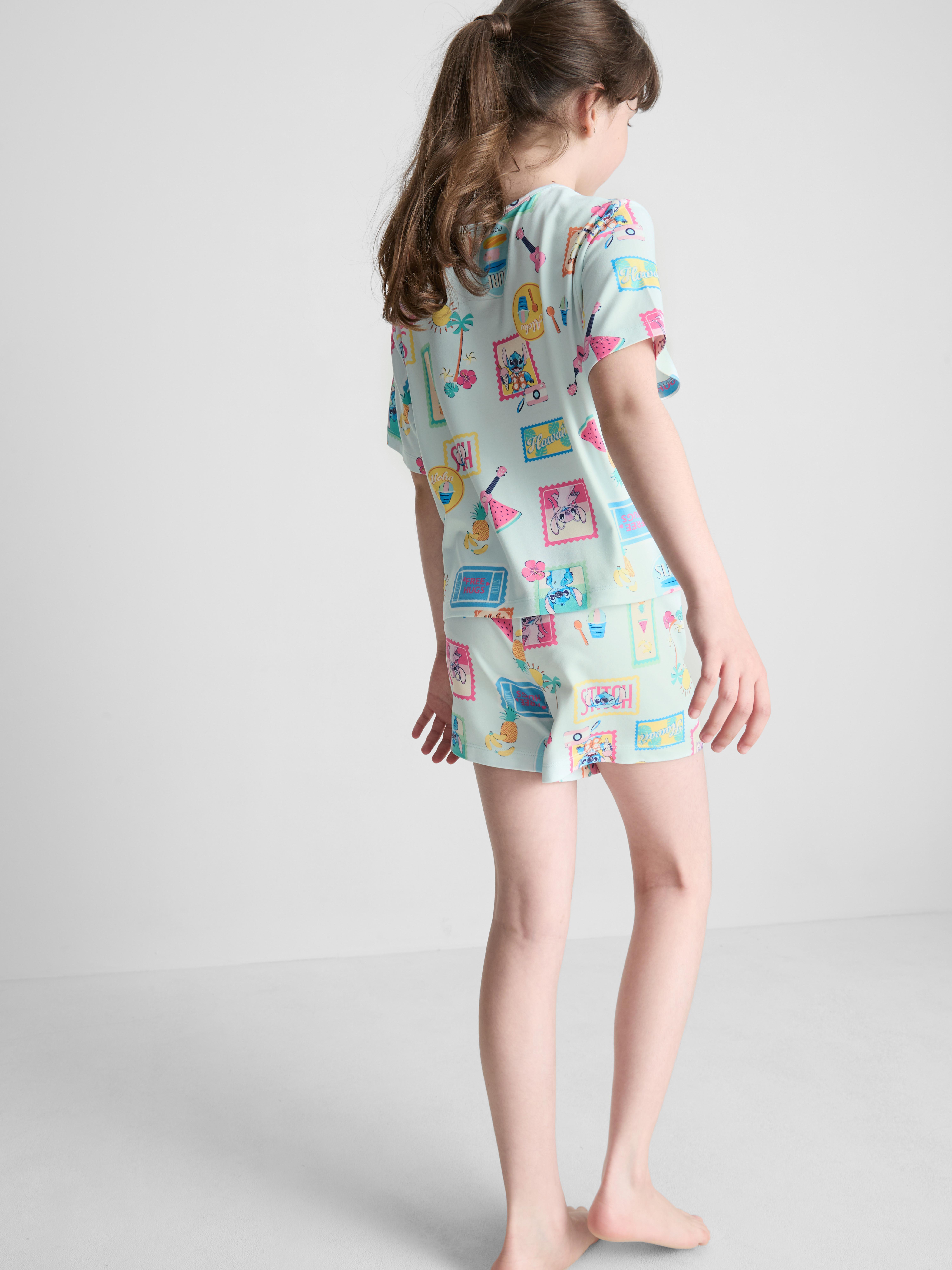 5–15 ans | Pyjama short droit Disney Lilo & Stitch
