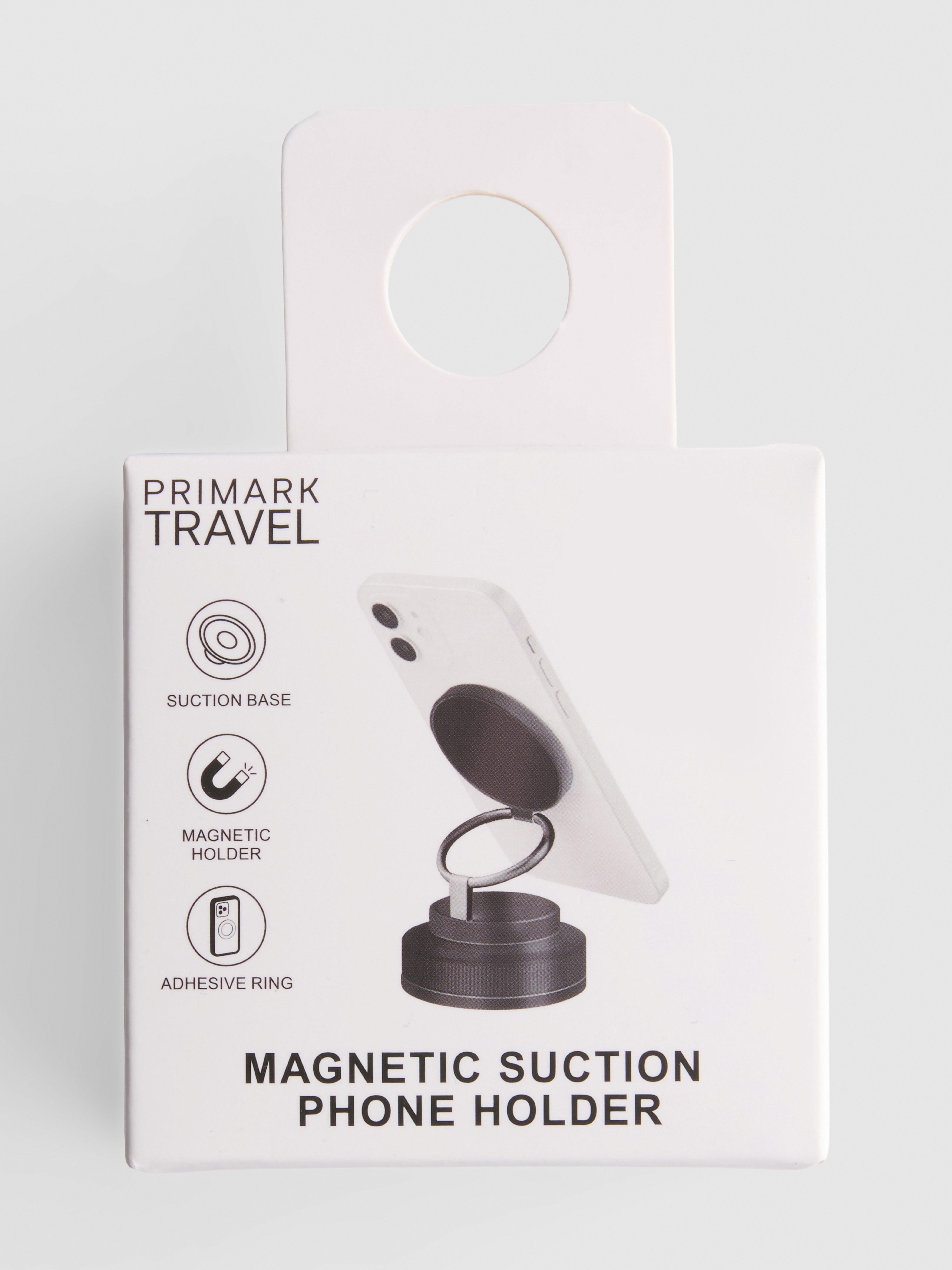 Porte-téléphone magnétique à ventouse