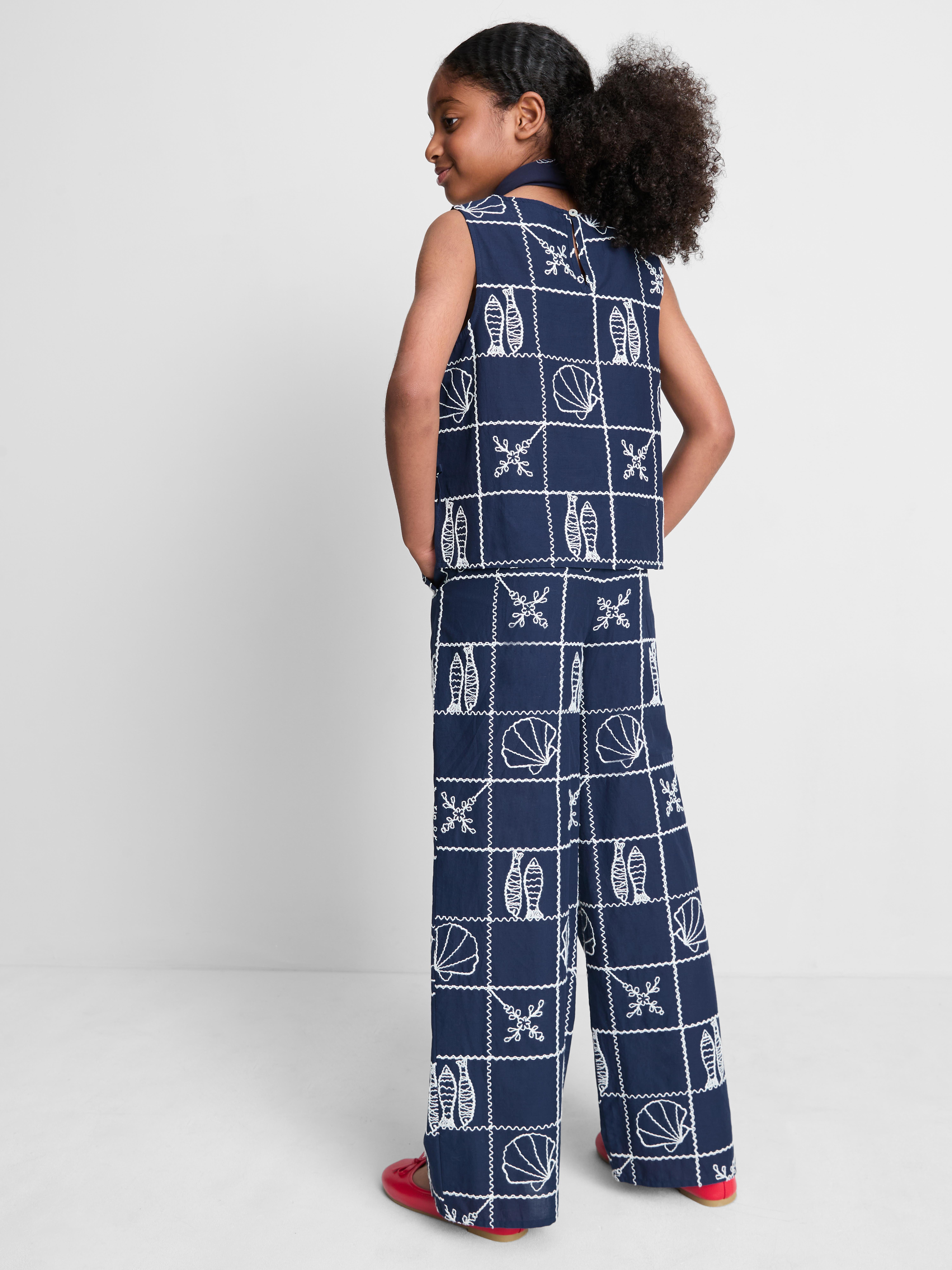 7-15 anni | Pantaloni ricamati