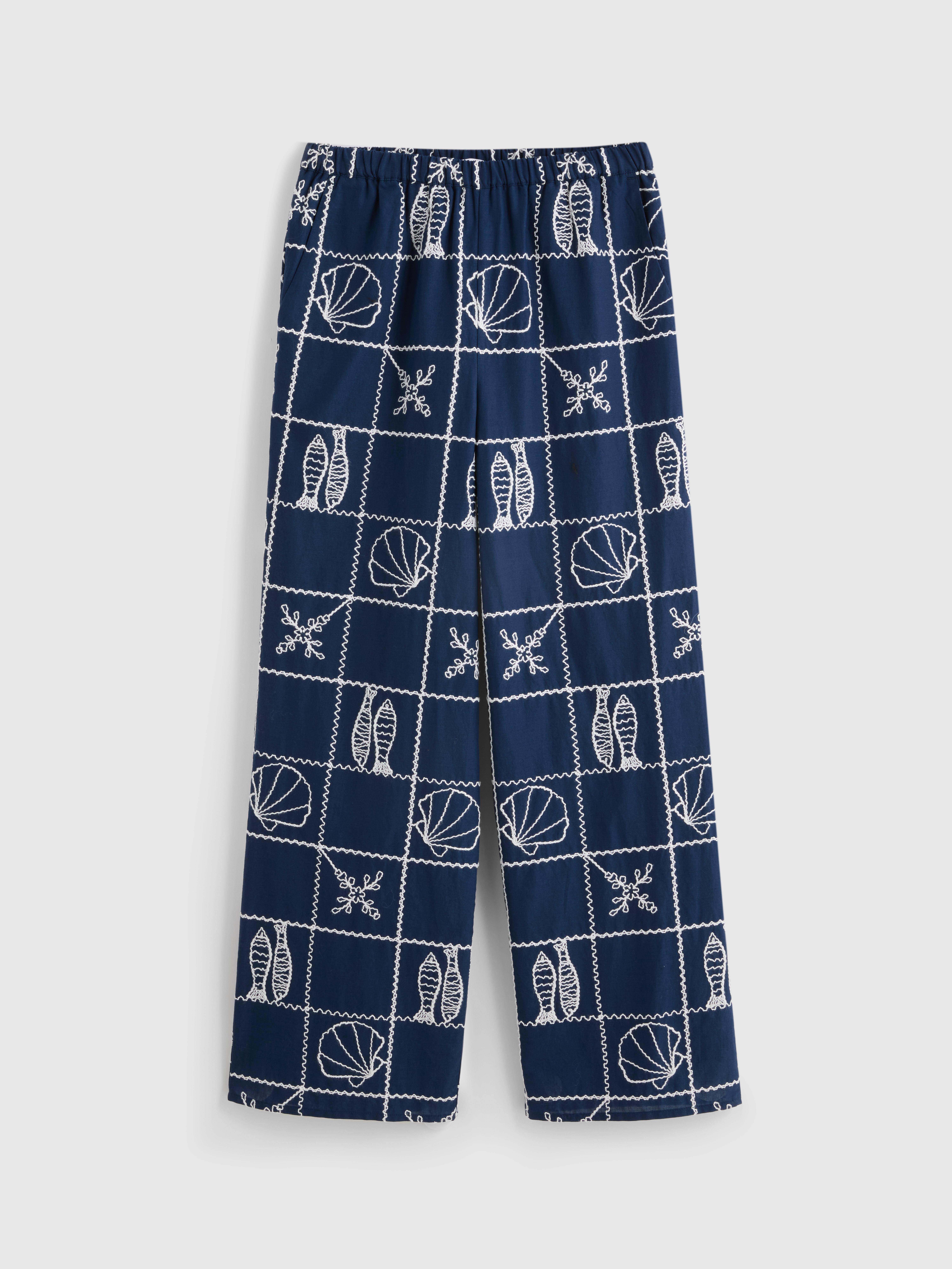 7-15 anni | Pantaloni ricamati