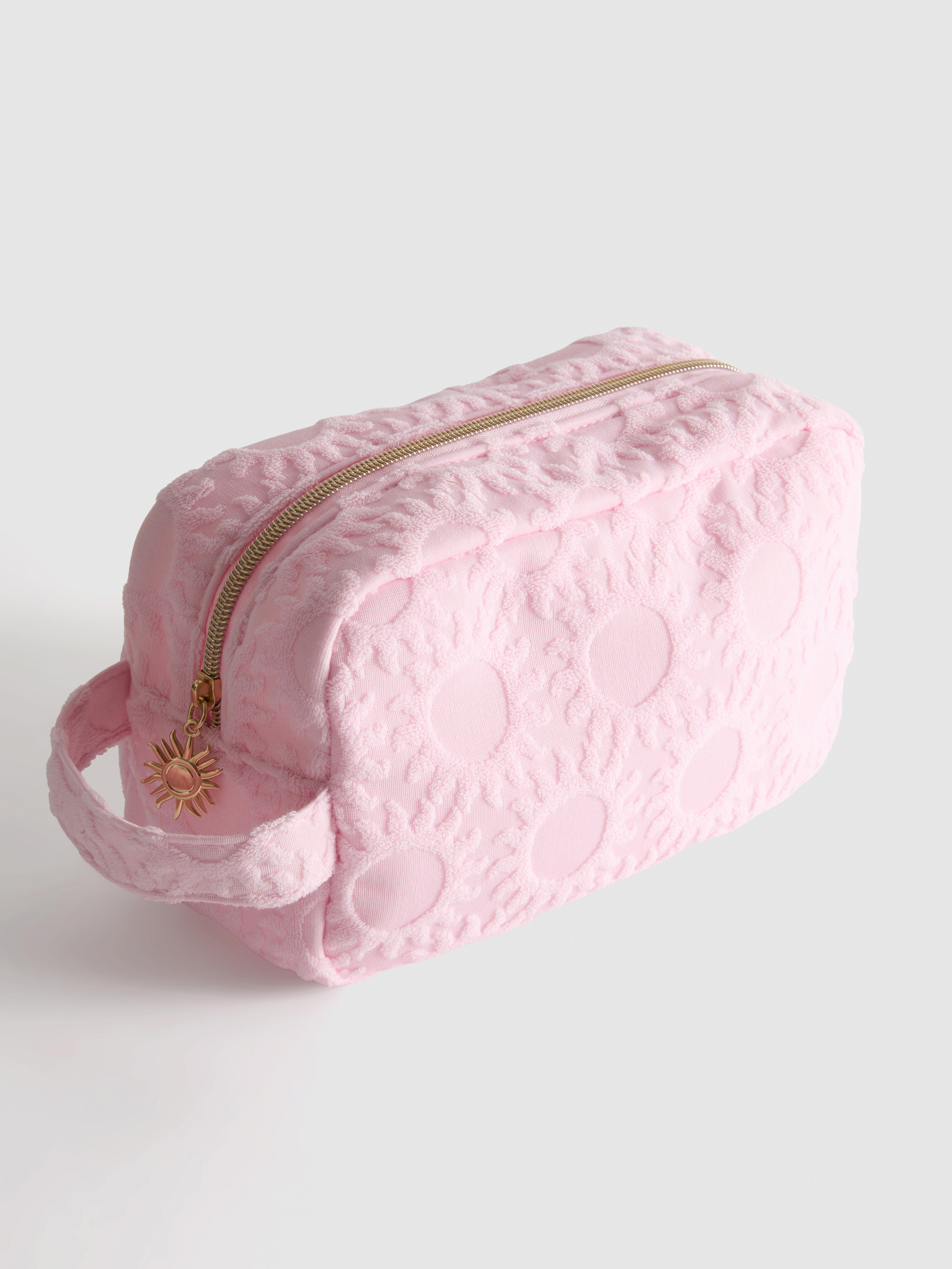 Trousse de toilette en tissu-éponge