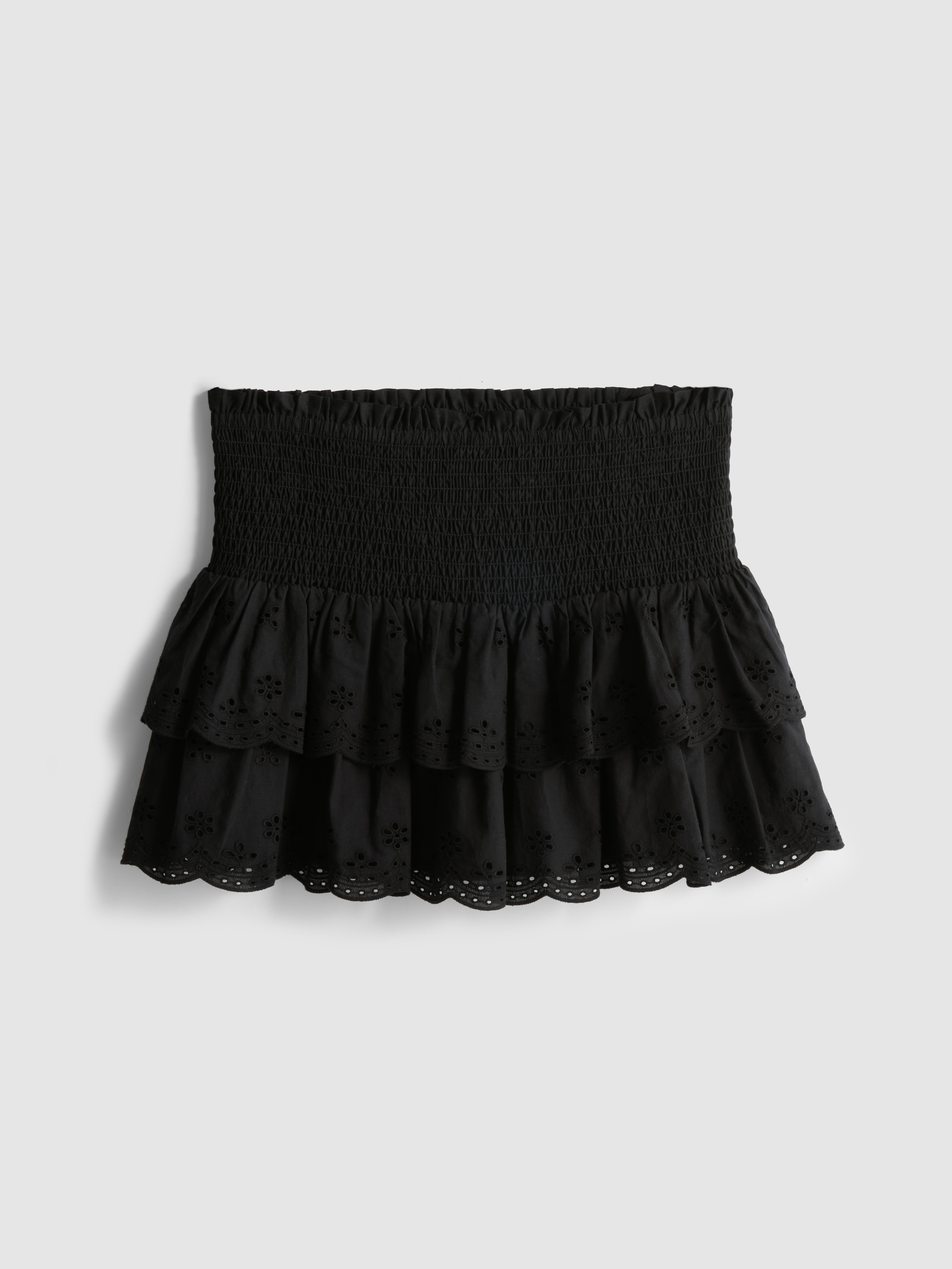 The Primark Scene | Katoenen minirok met ruches