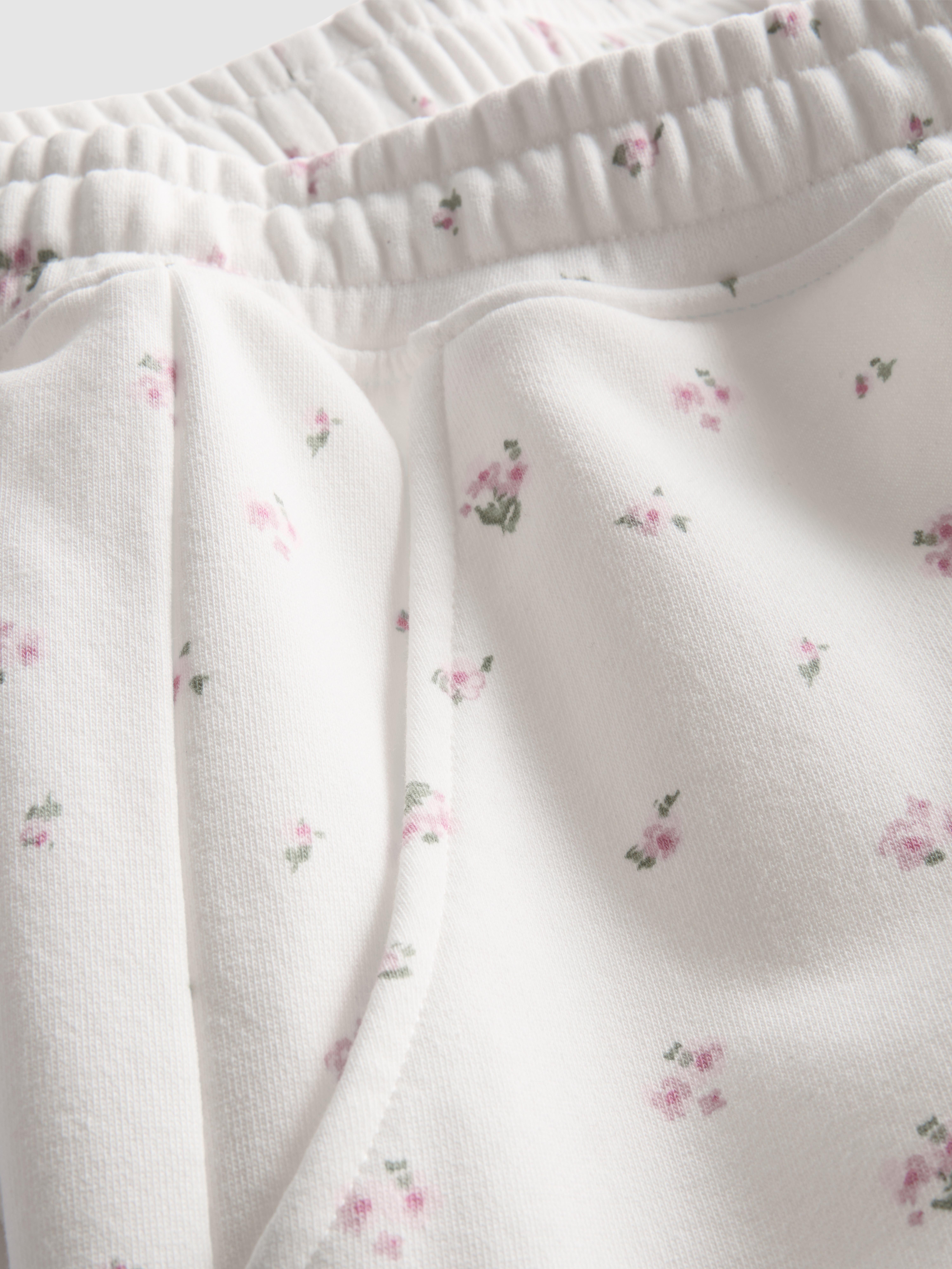 Cotton Rich Relaxed Floral Shorts