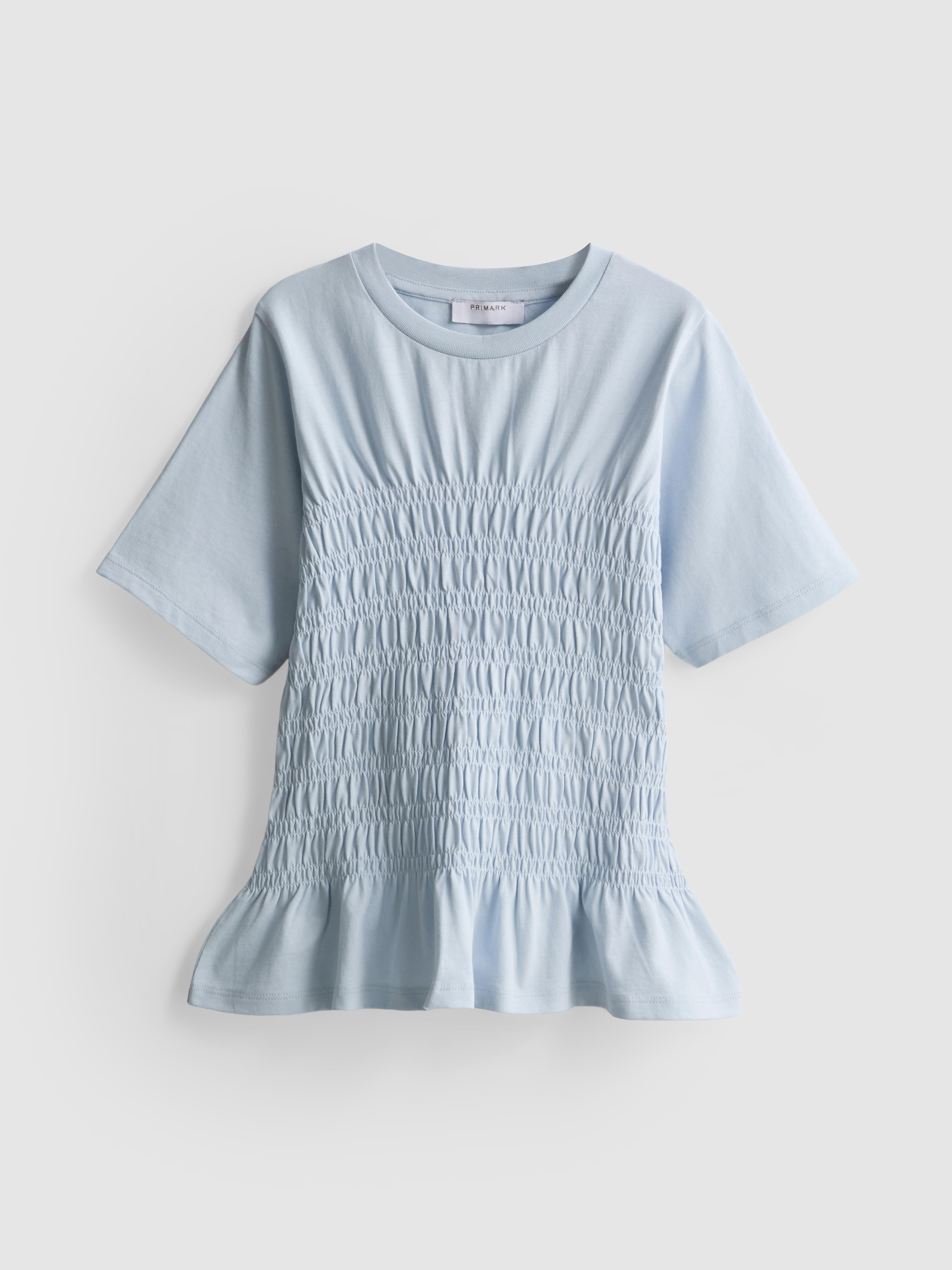 7-15yrs | Shirred Peplum T-Shirt