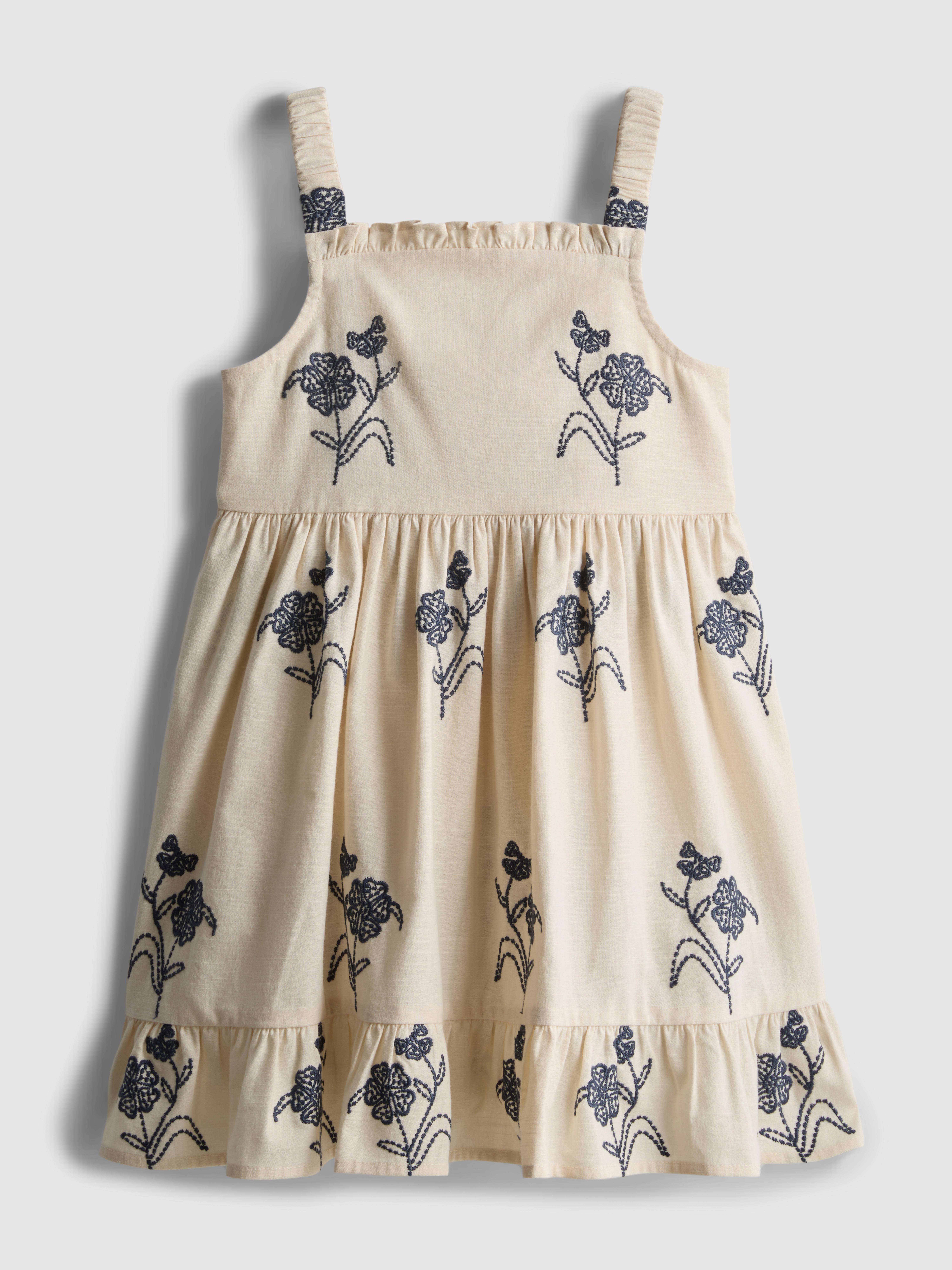 1.5-9yrs | Floral Shirred Tiered Dress