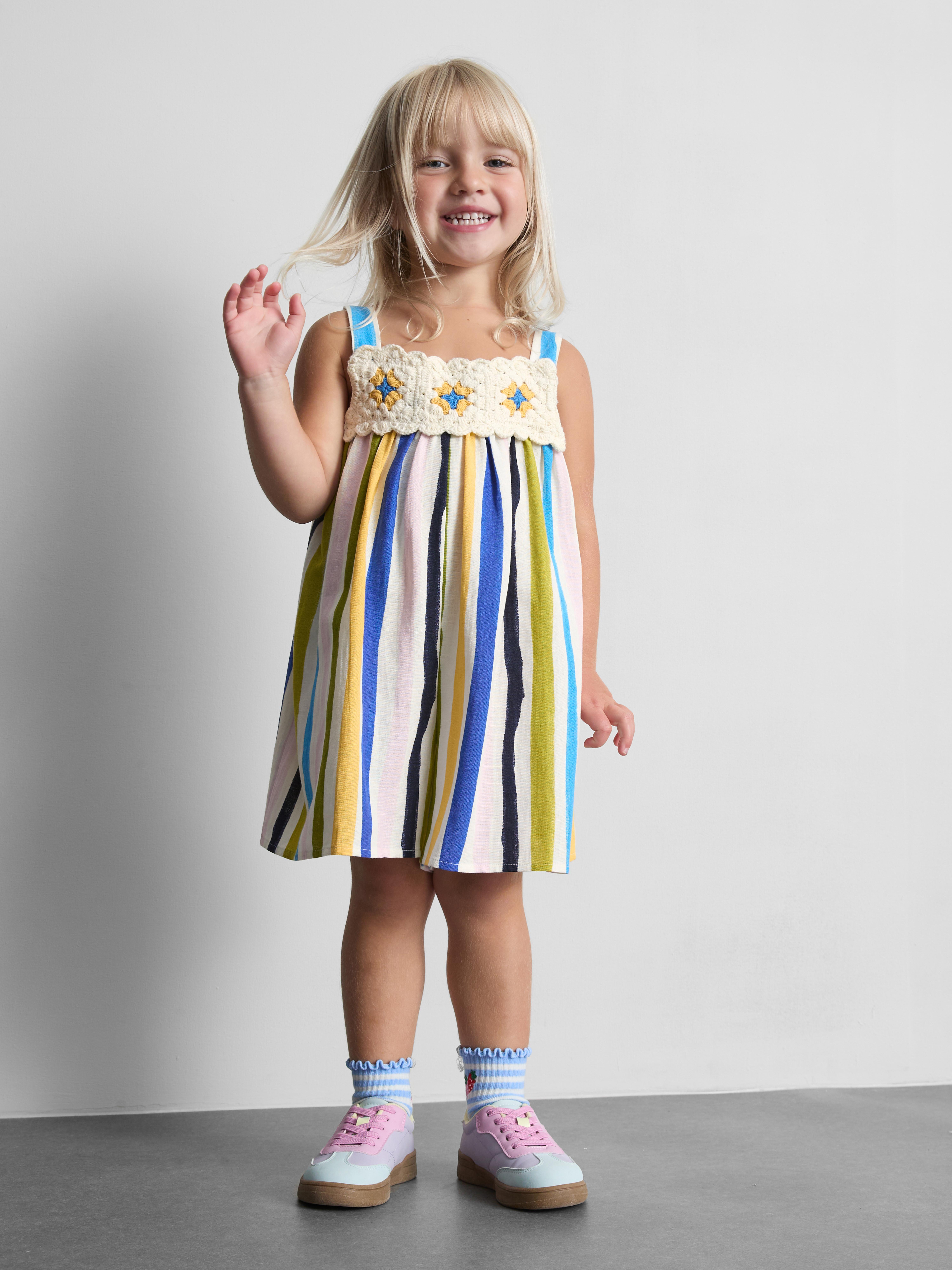 1.5-9yrs | Crochet Playsuit