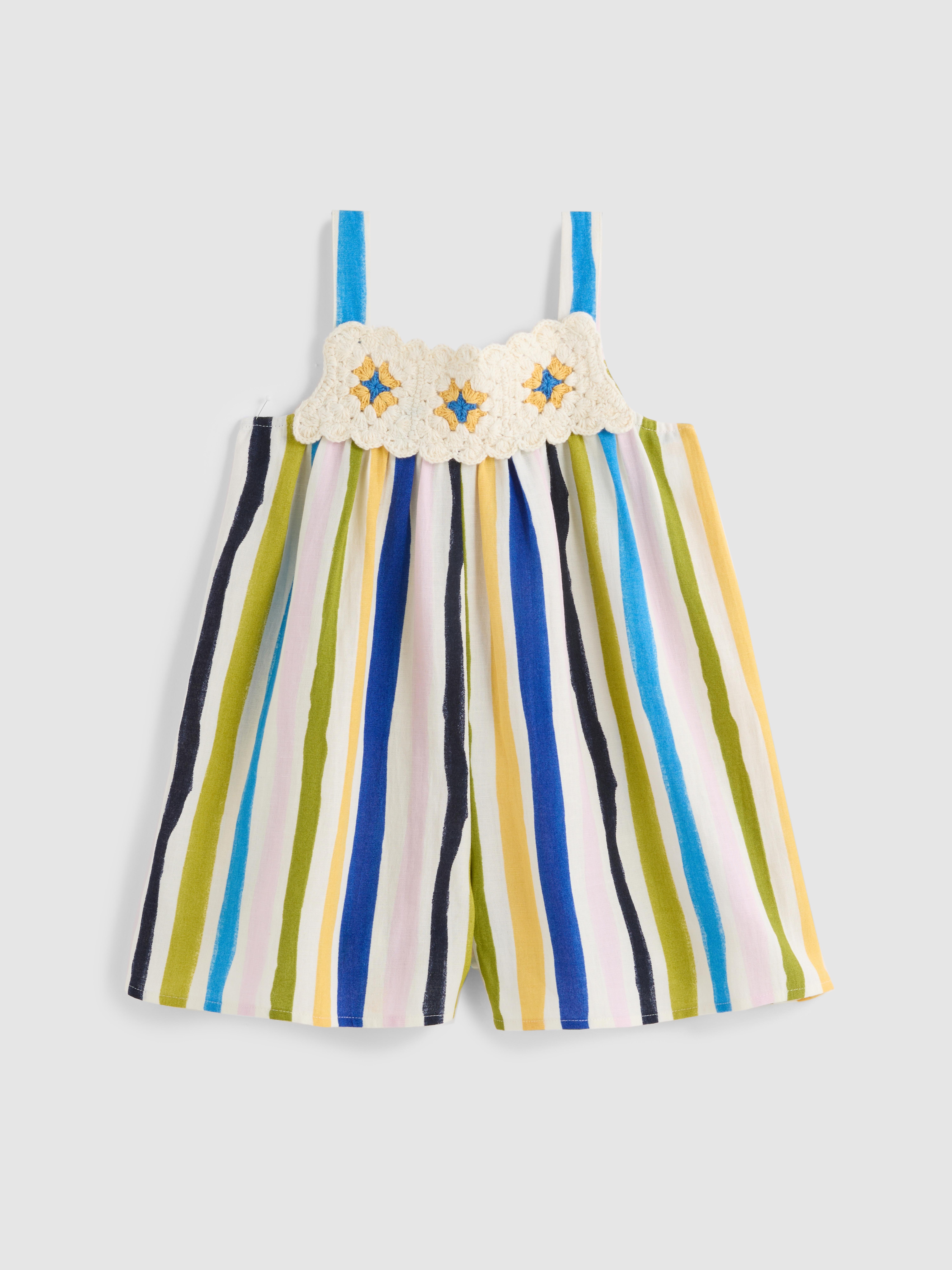 1.5-9yrs | Crochet Playsuit