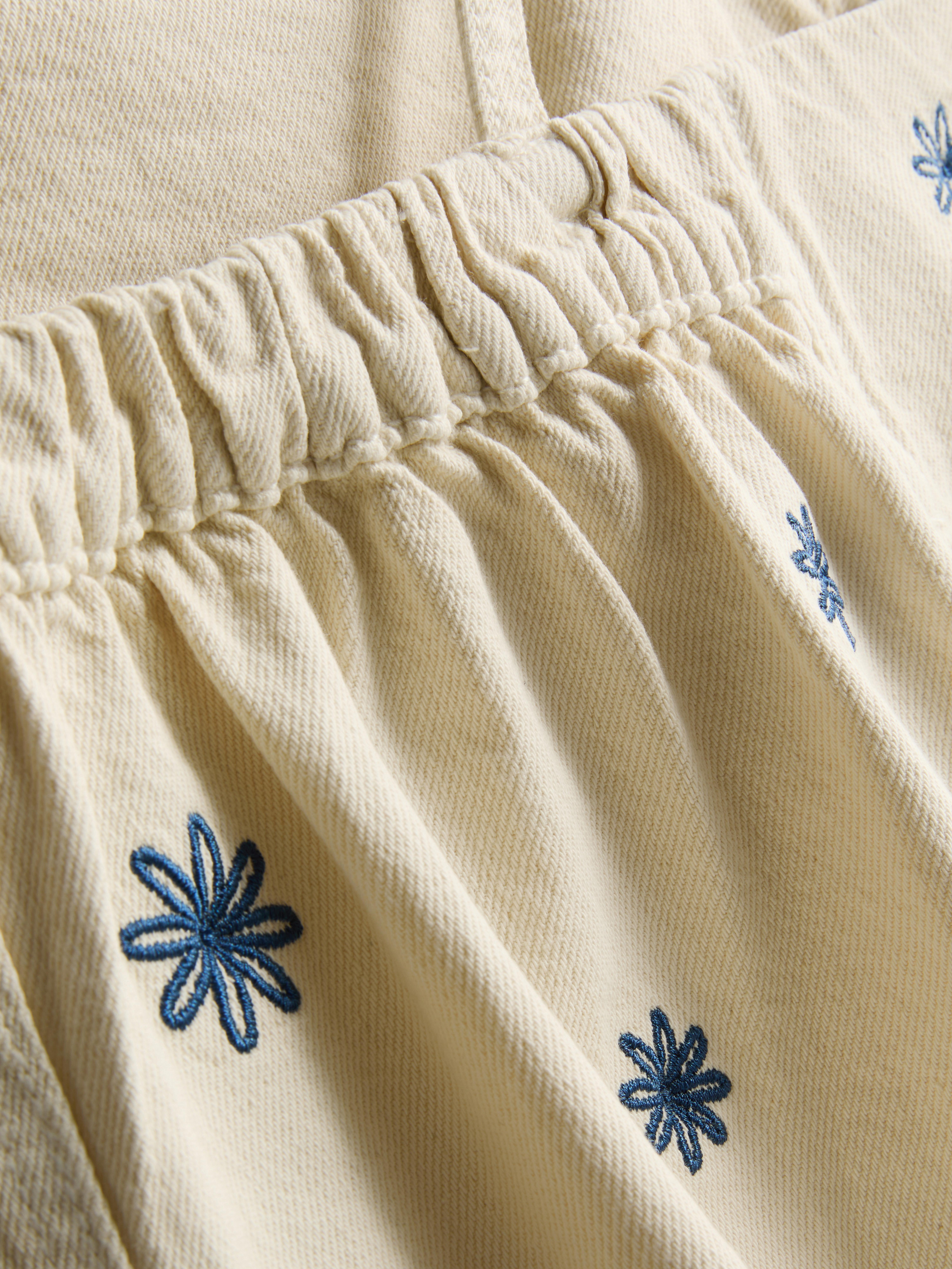 18 mois–9 ans | Robe en jean brodée