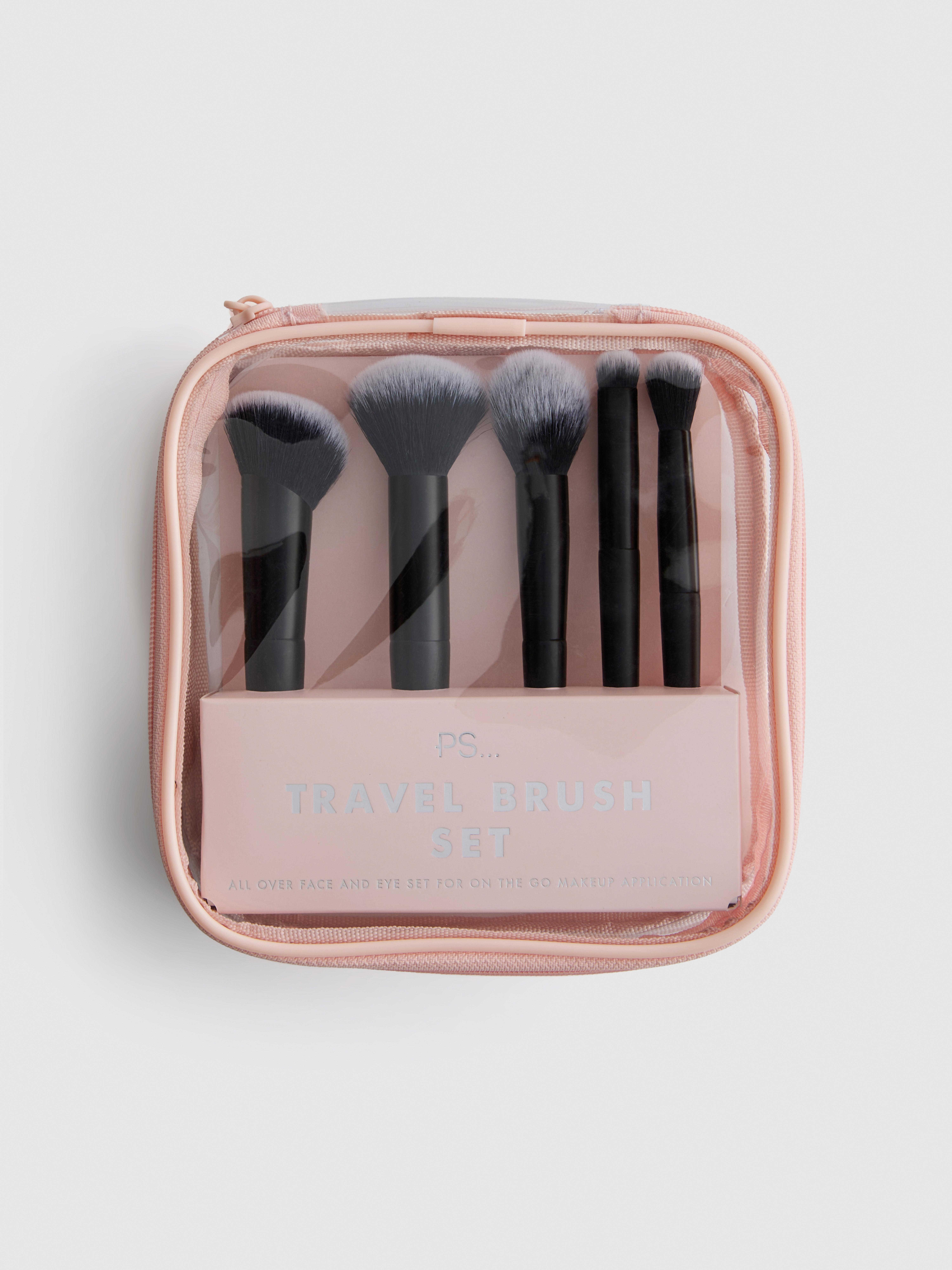 Set da viaggio con 5 pennelli make up PS...