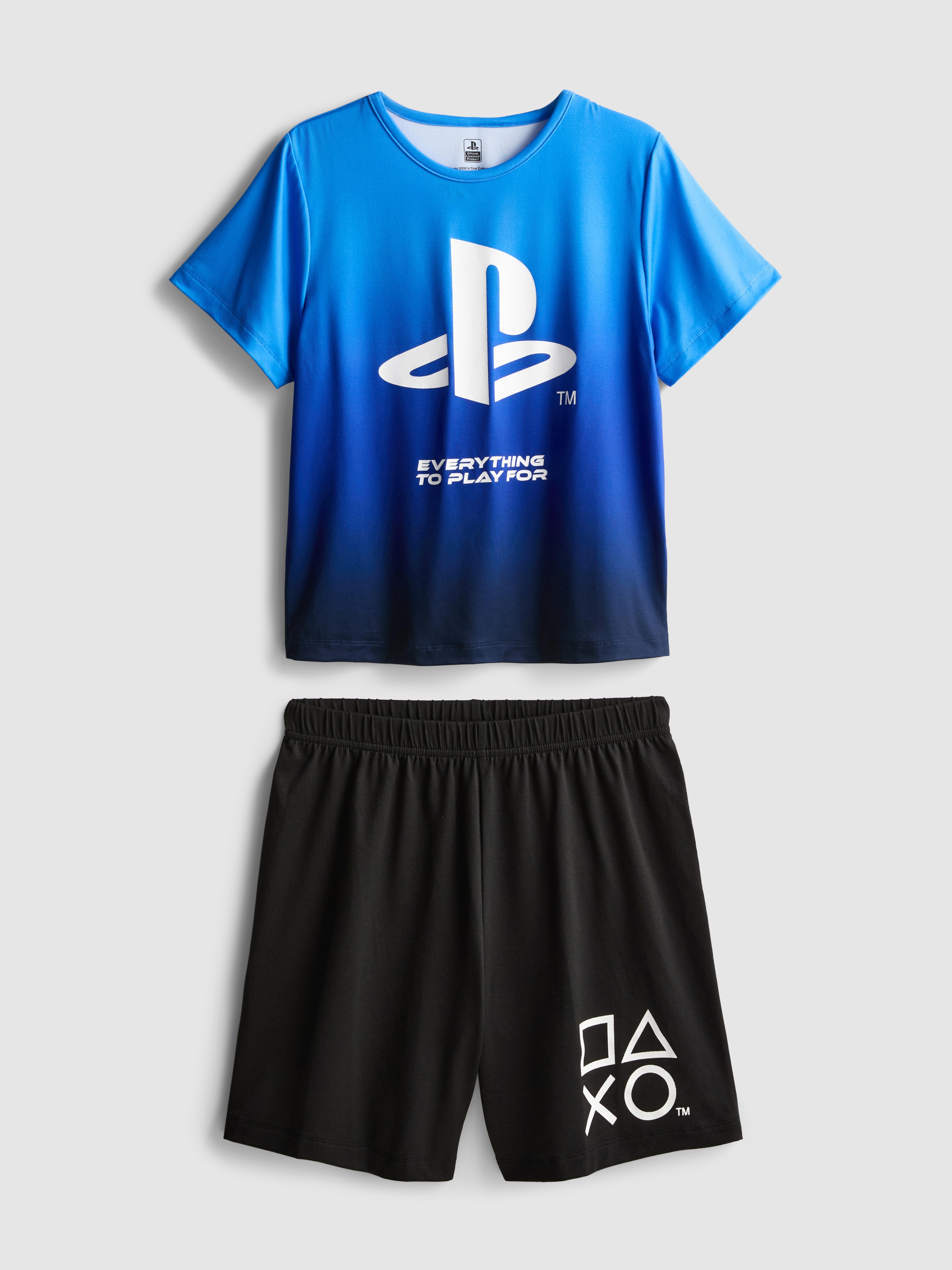 7-15yrs | PlayStation Short Pyjamas