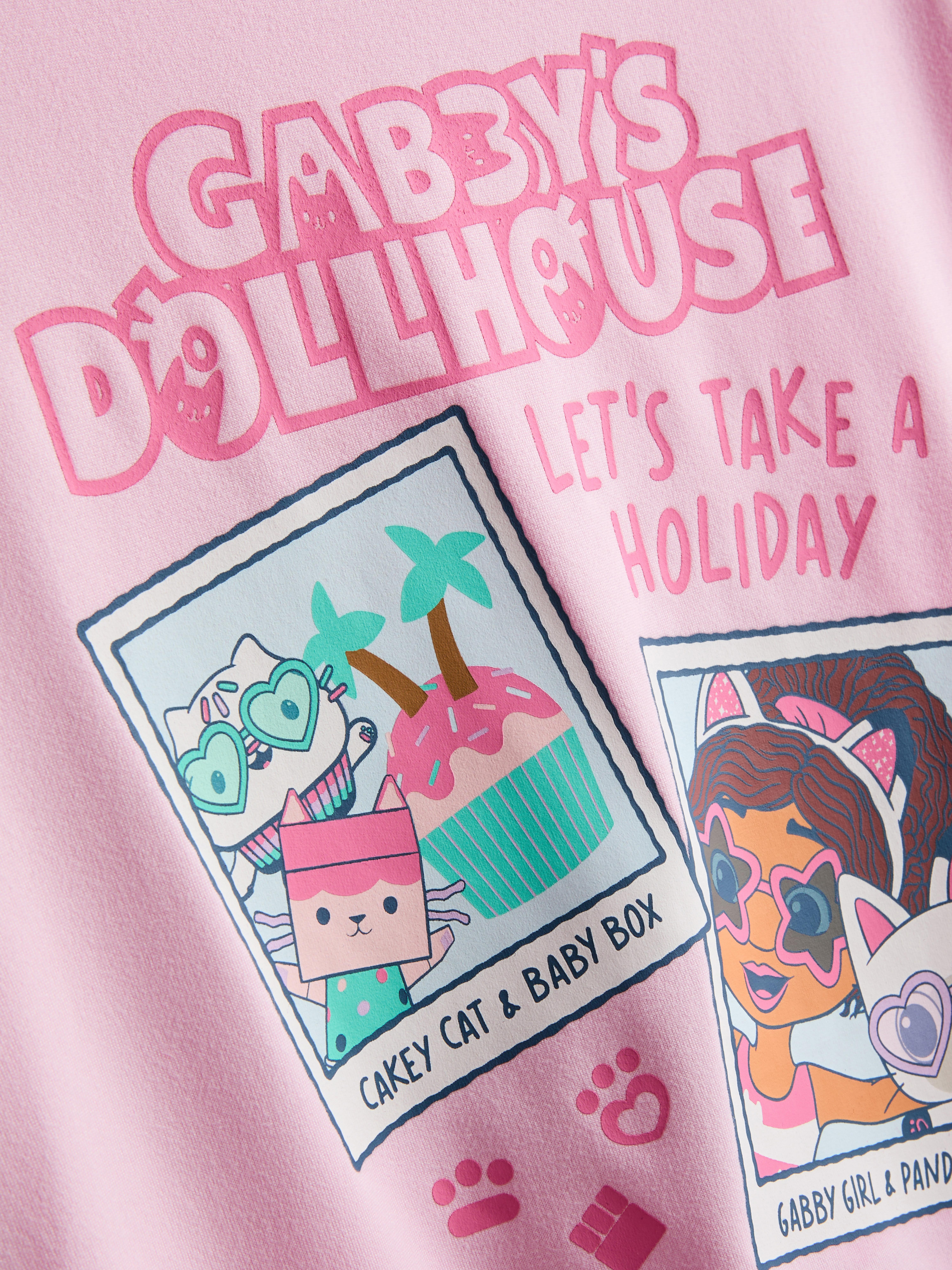 1,5–10 Jahre | Kurzer „Gabby's Dollhouse“ Schlafanzug mit geradem Schnitt