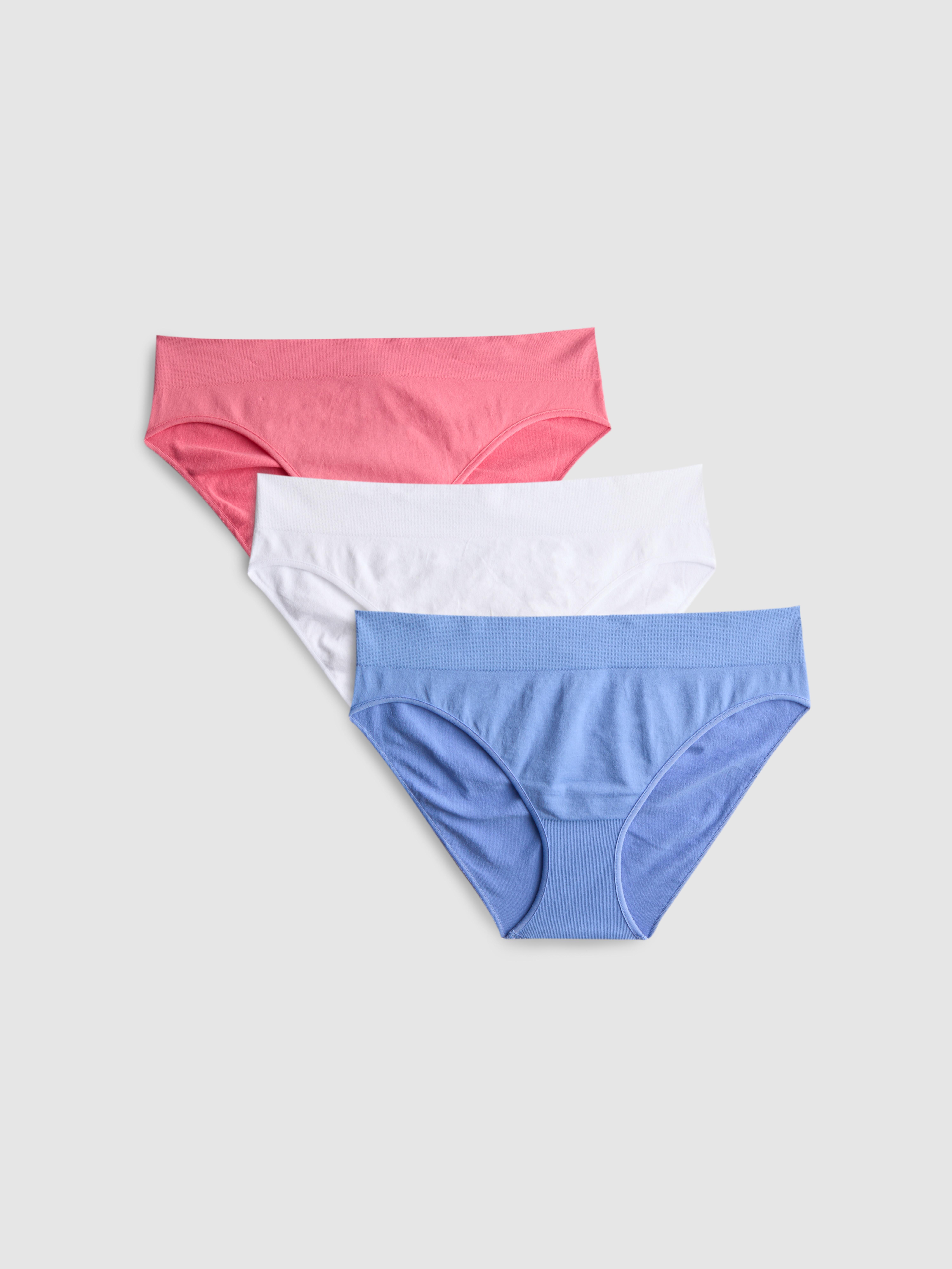 3pk Seamless Ruched Mini Briefs
