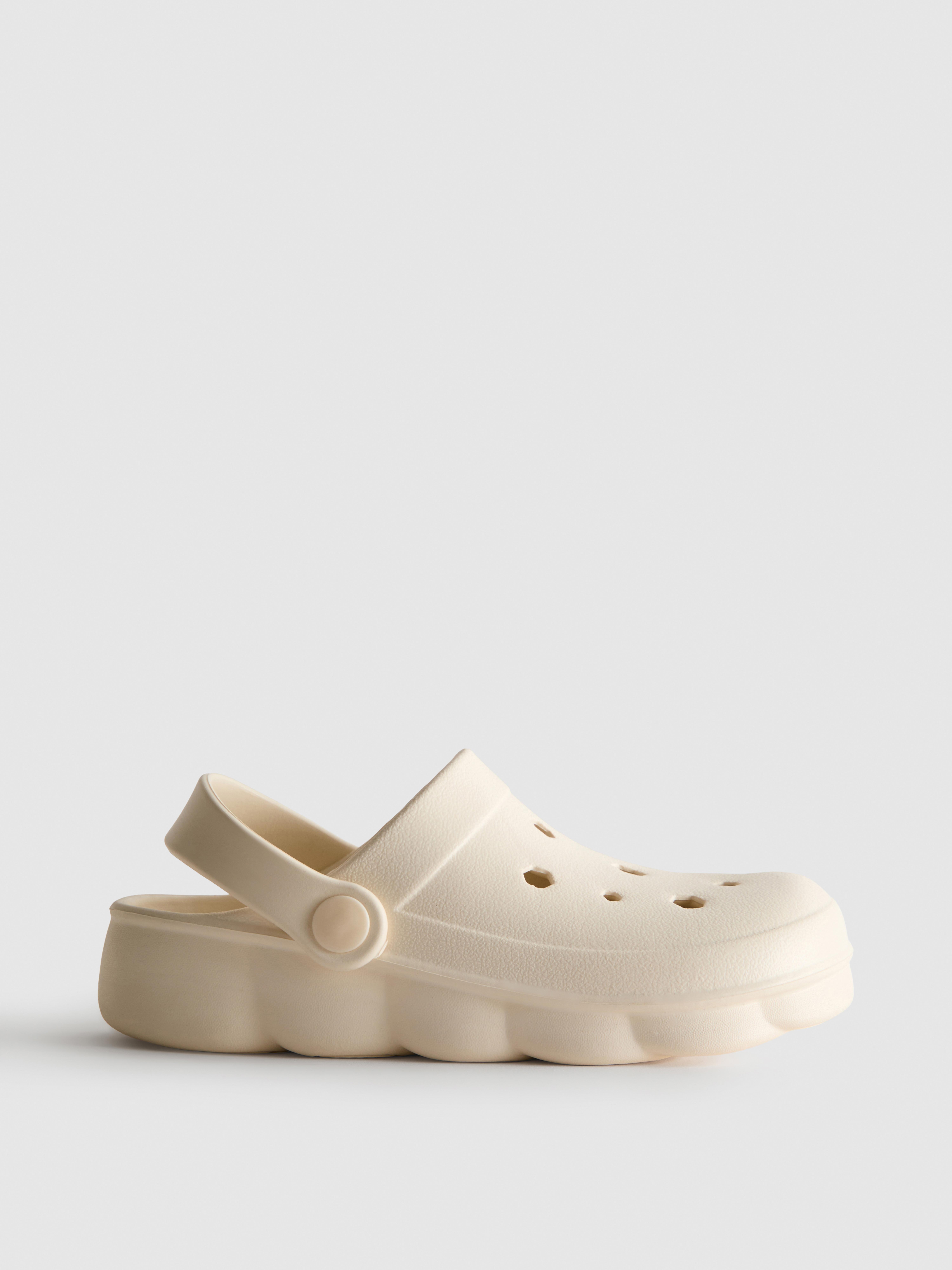 Strandklompen met slingback