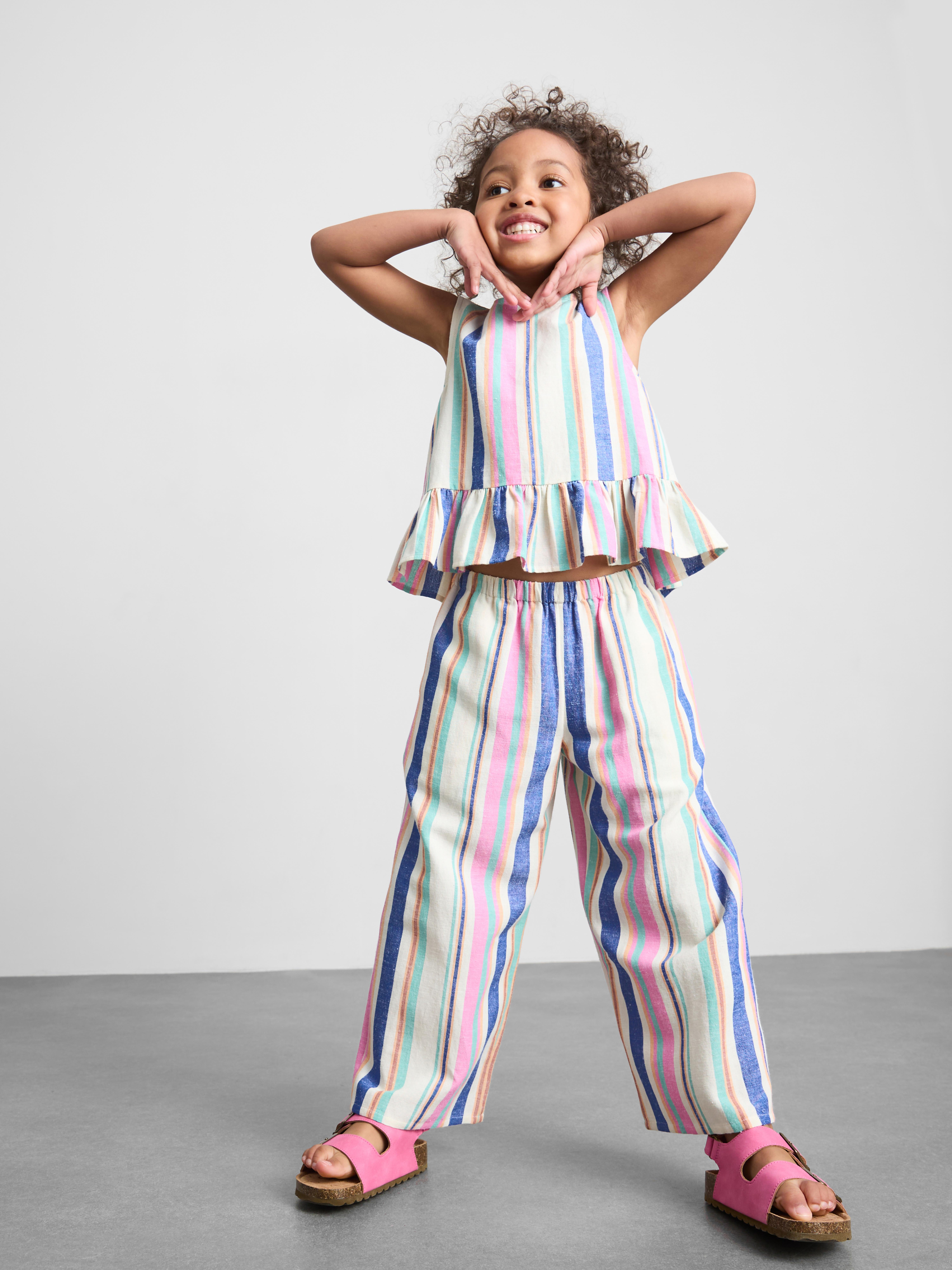 1.5-9yrs | Stripe Pants