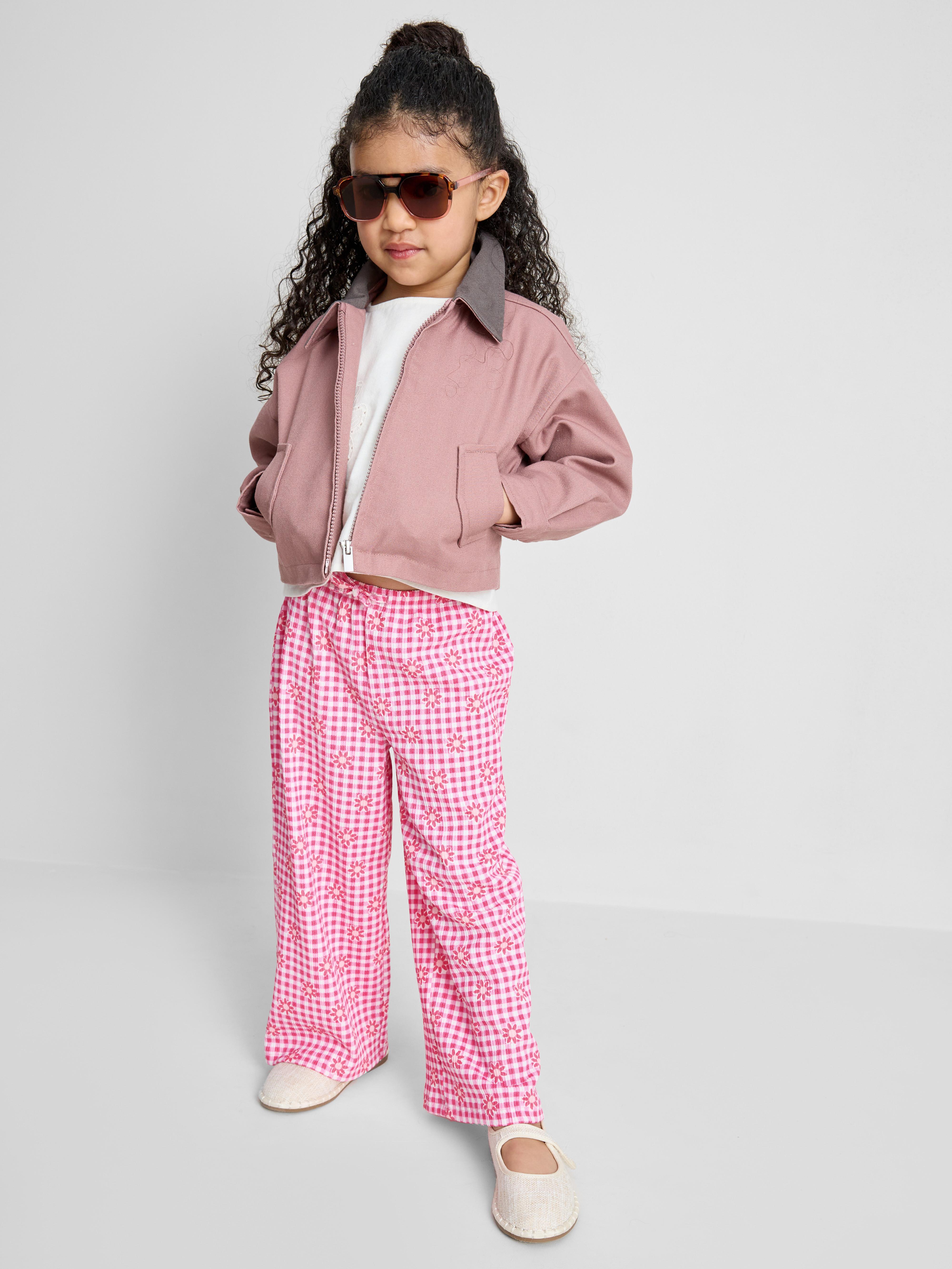 1.5-9yrs | Crinkle Textured Trousers