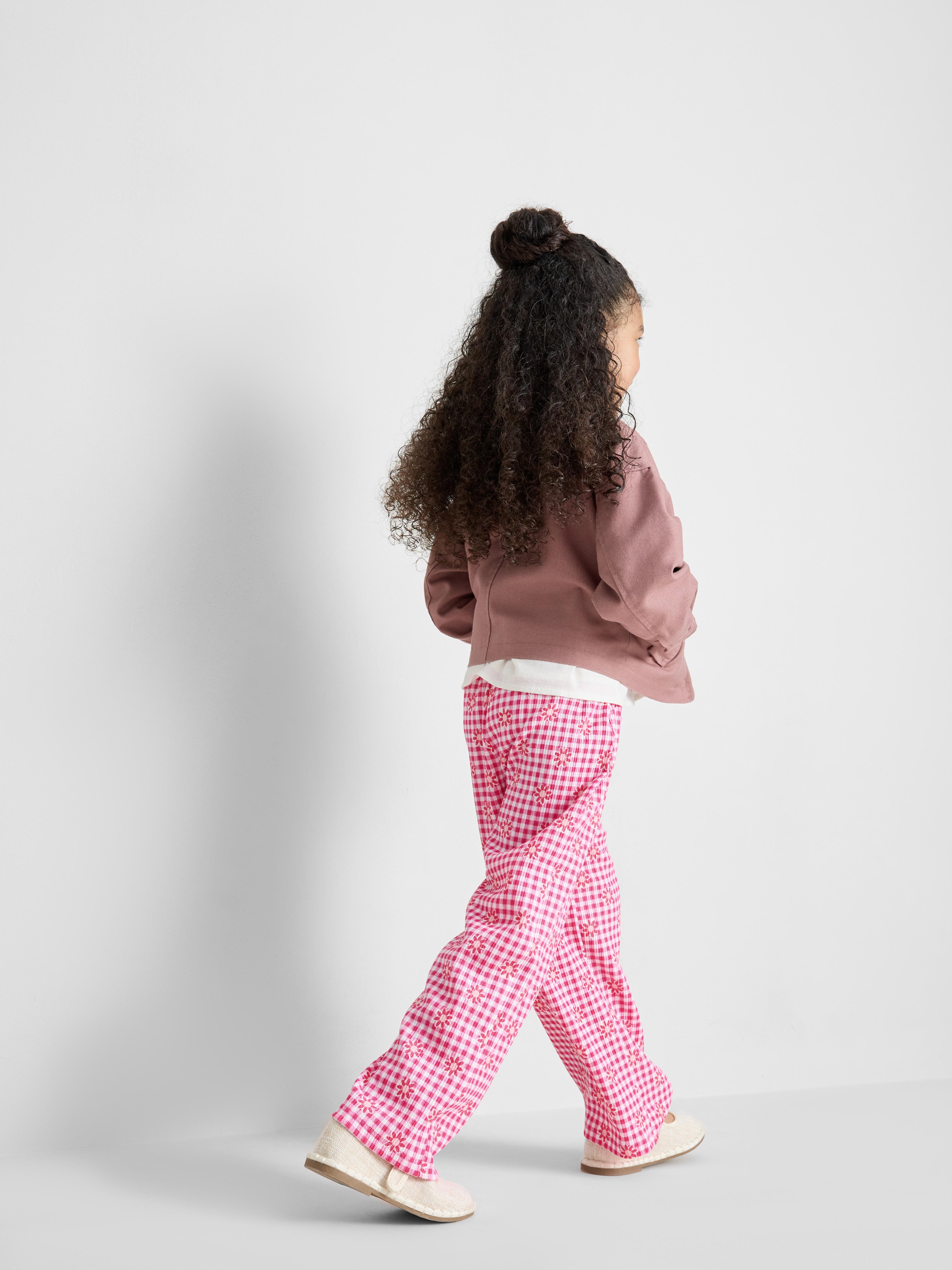 1.5-9yrs | Crinkle Textured Trousers