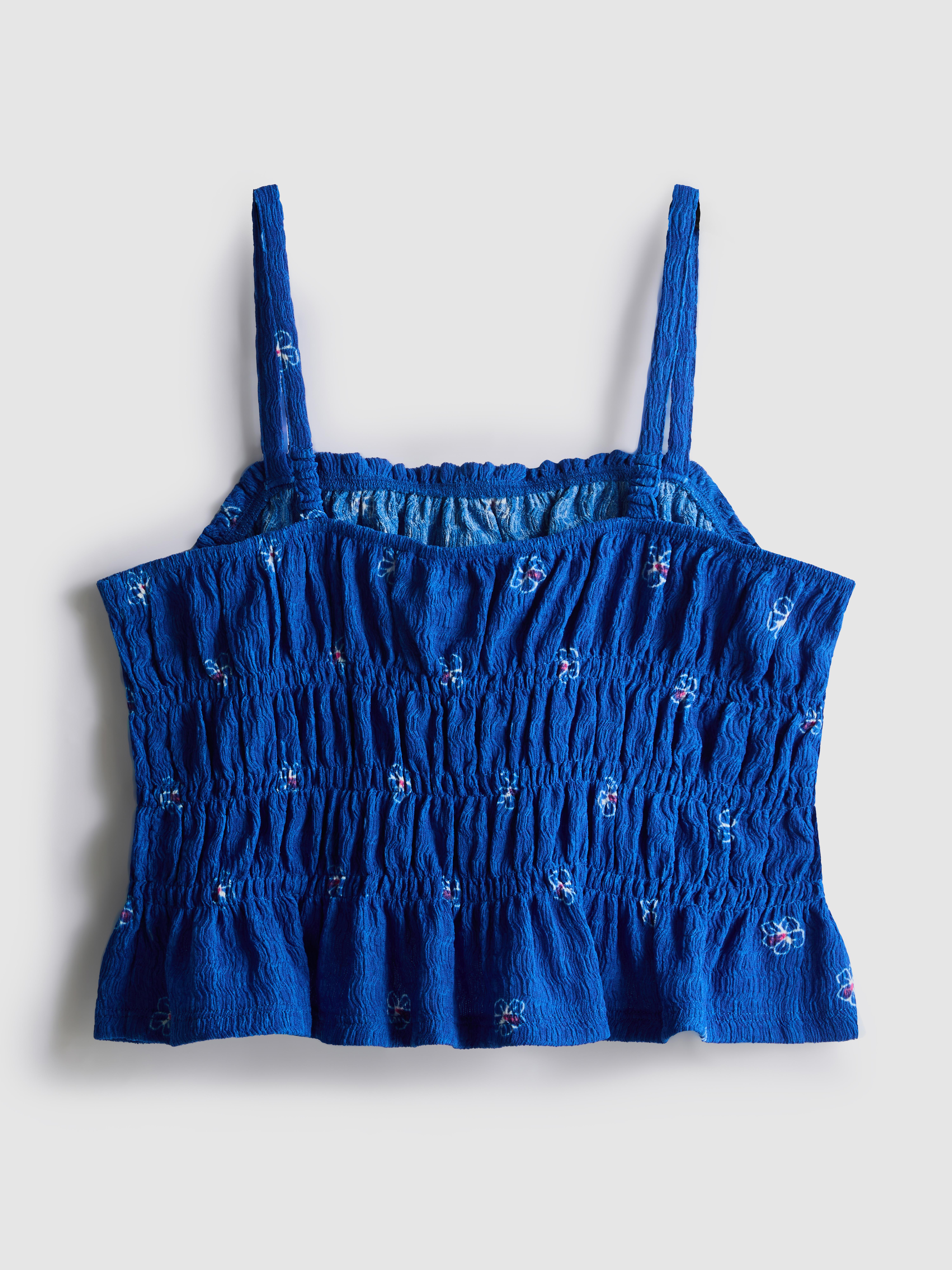 7-15yrs | Disney’s Stitch Crinkle Shirred Blouse