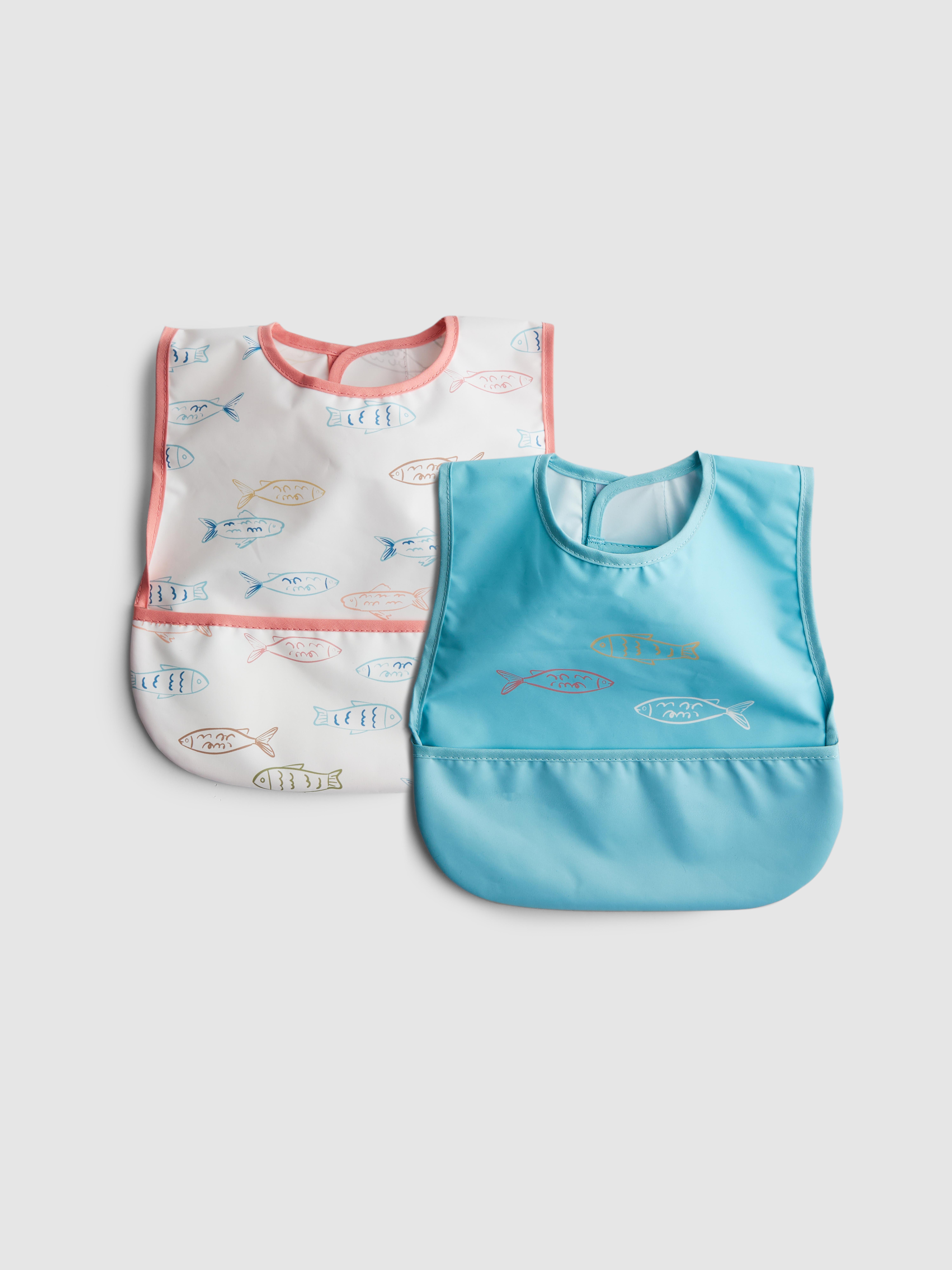 2pk Wrap Bibs