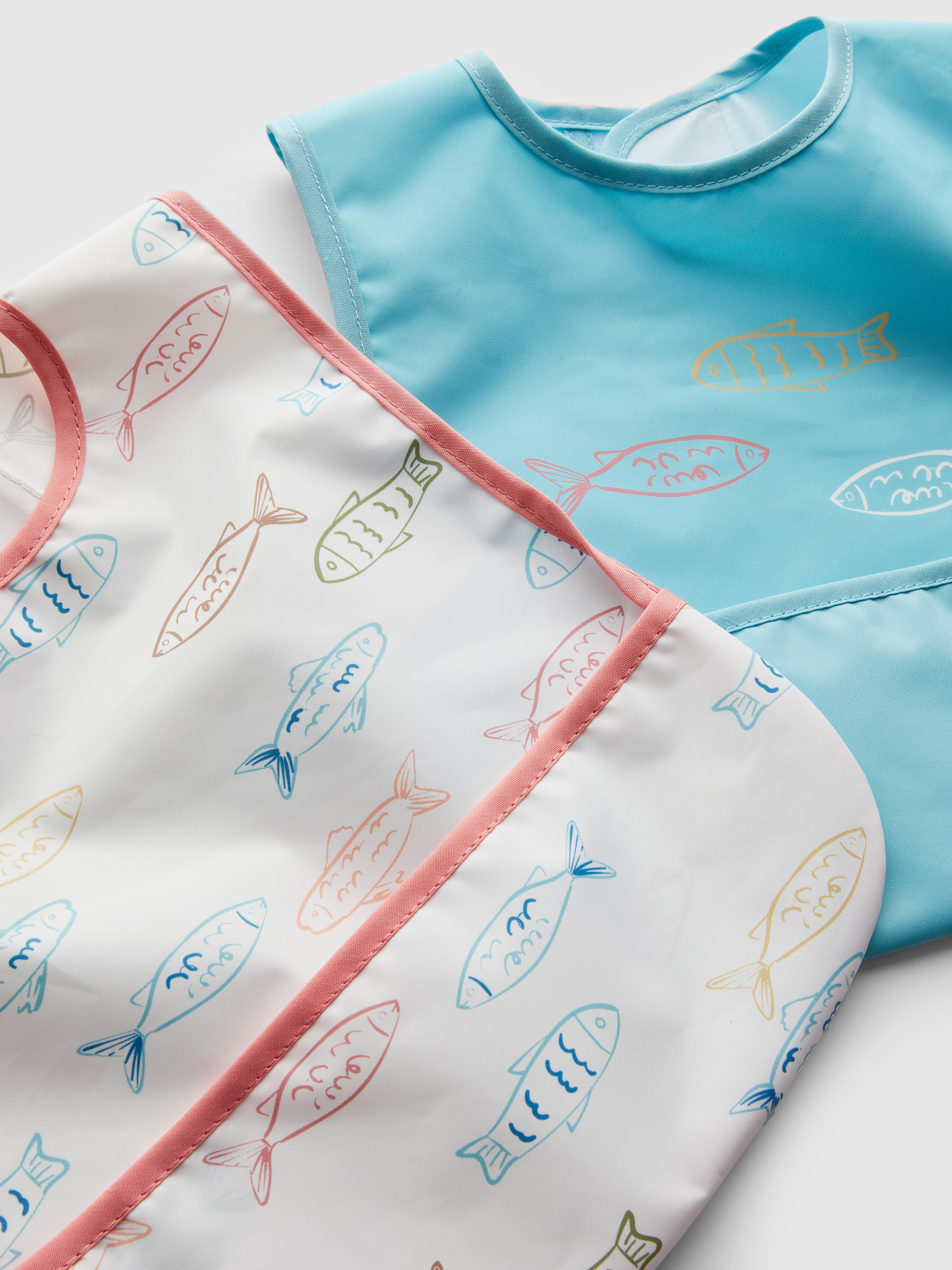 2pk Wrap Bibs