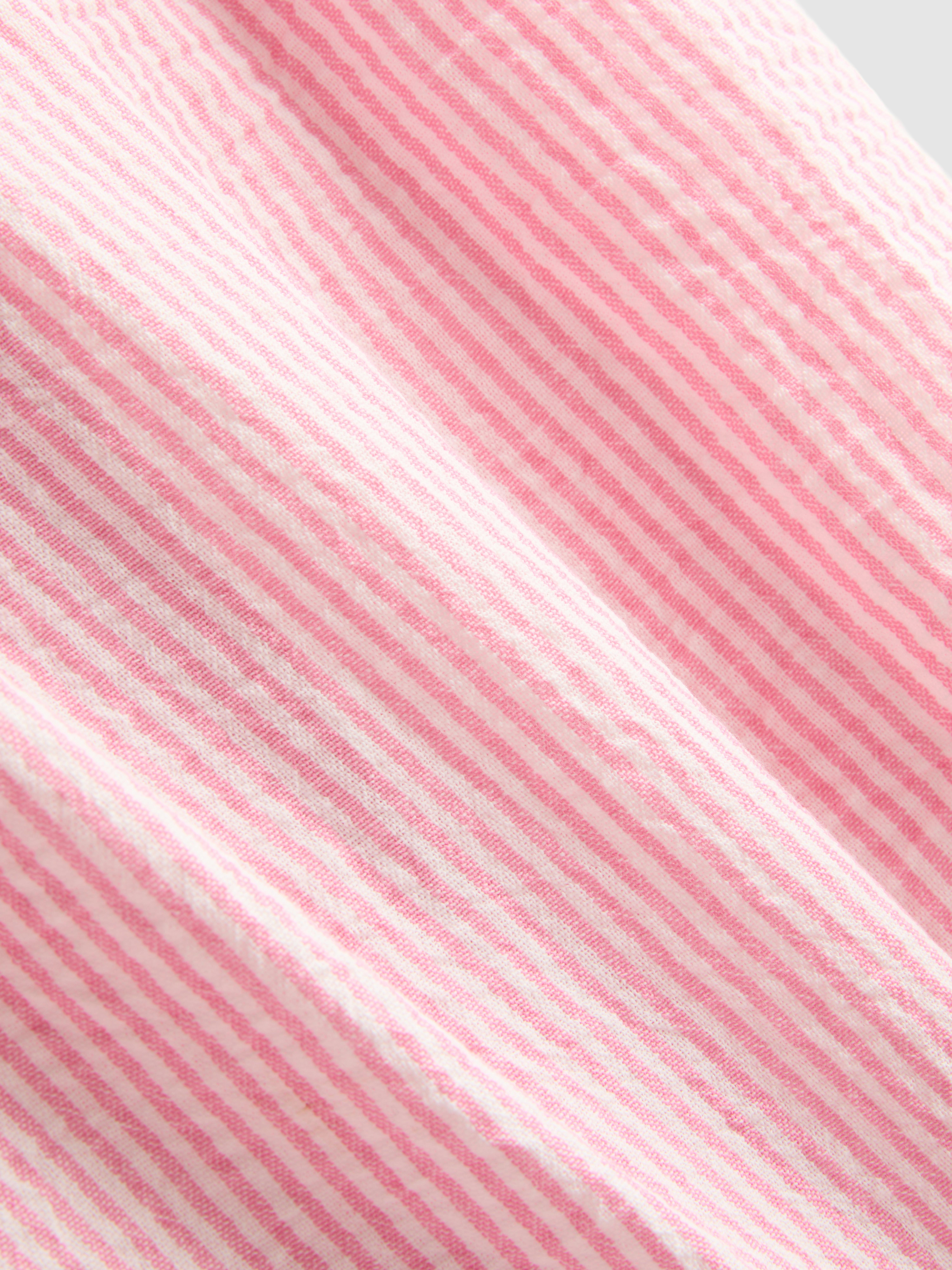 1.5-9yrs | Stripe Seersucker Trousers