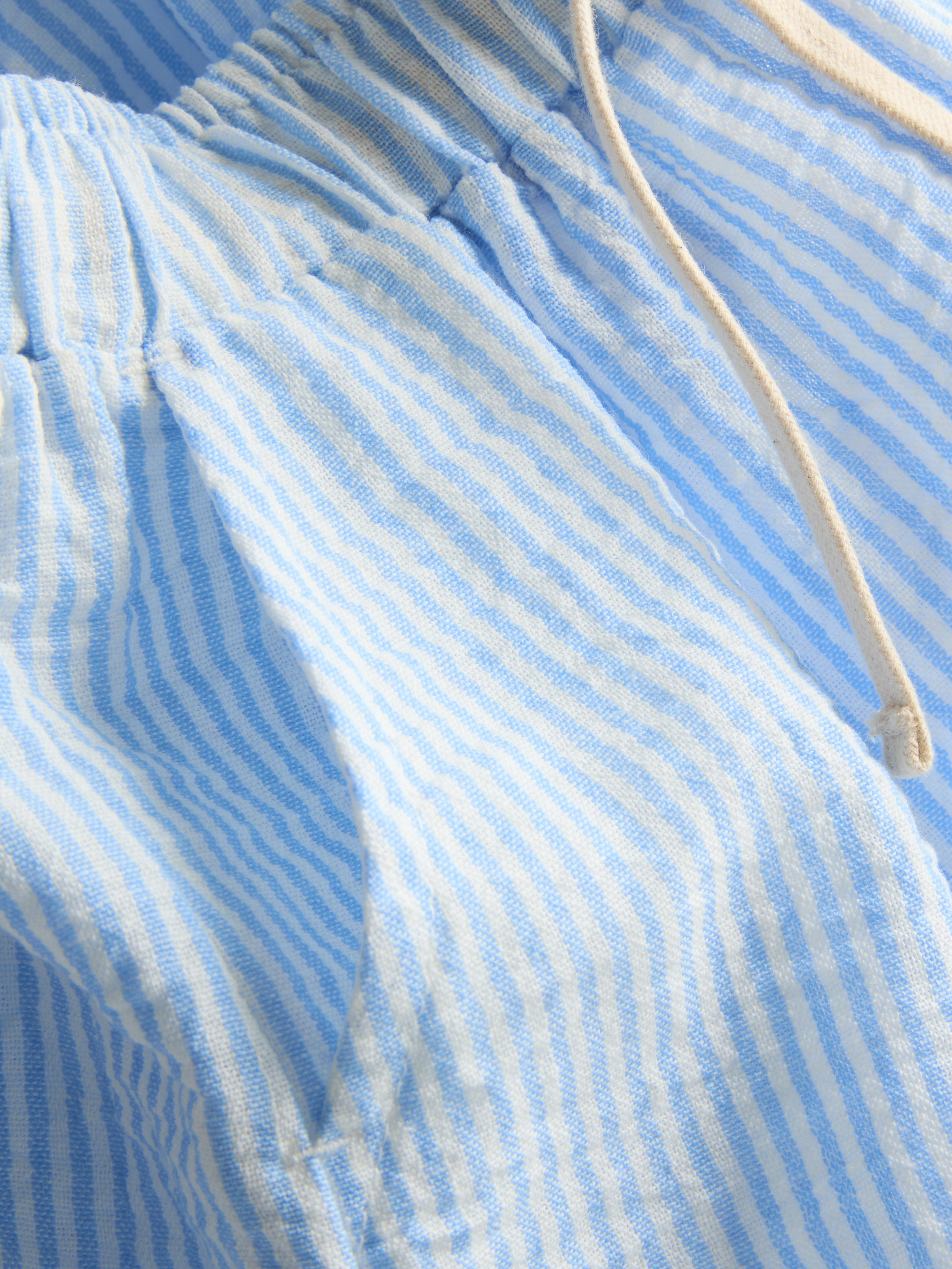 1.5-9yrs | Stripe Seersucker Pants