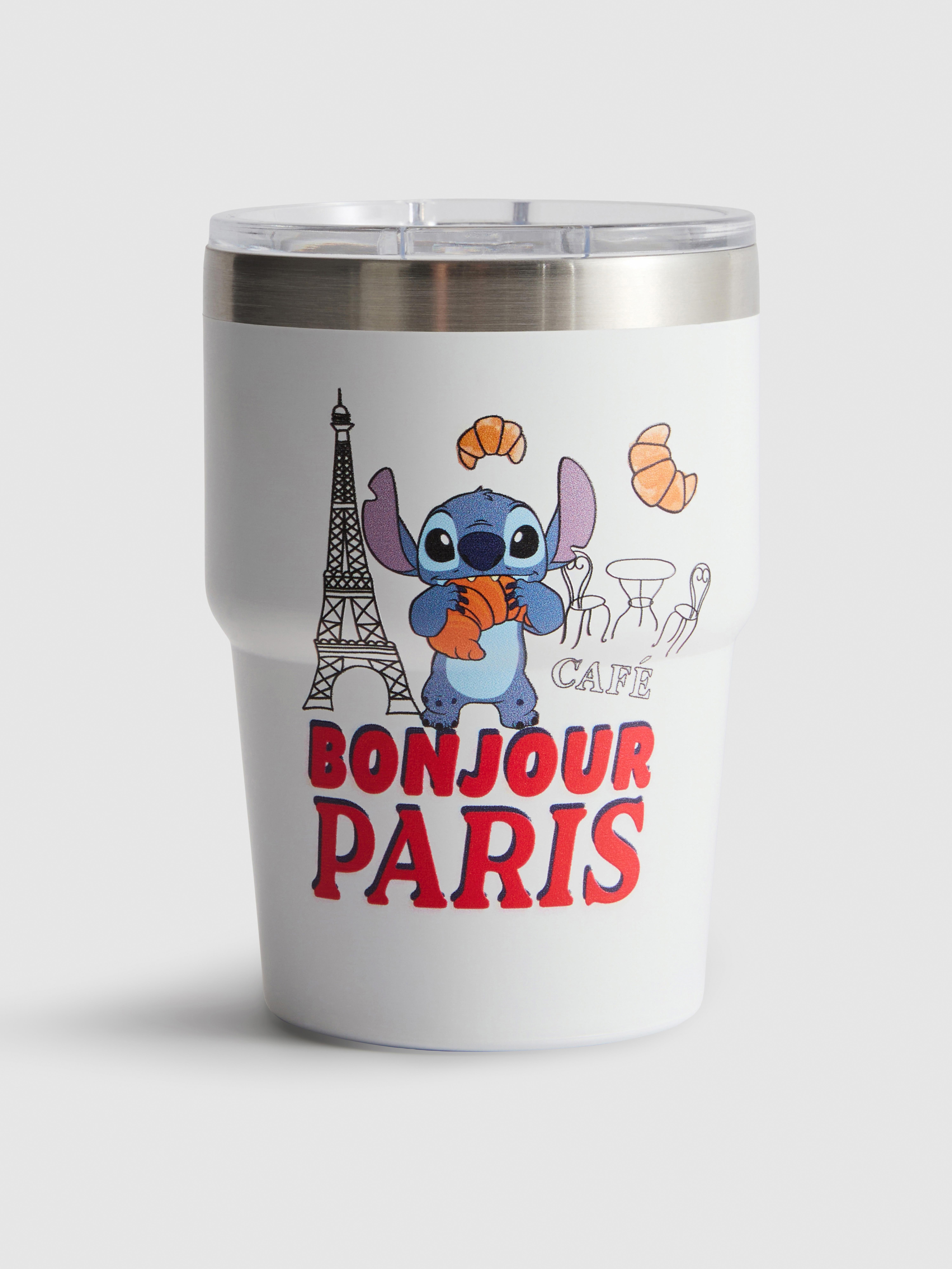 Mug de voyage Disney Lilo & Stitch Bonjour Paris
