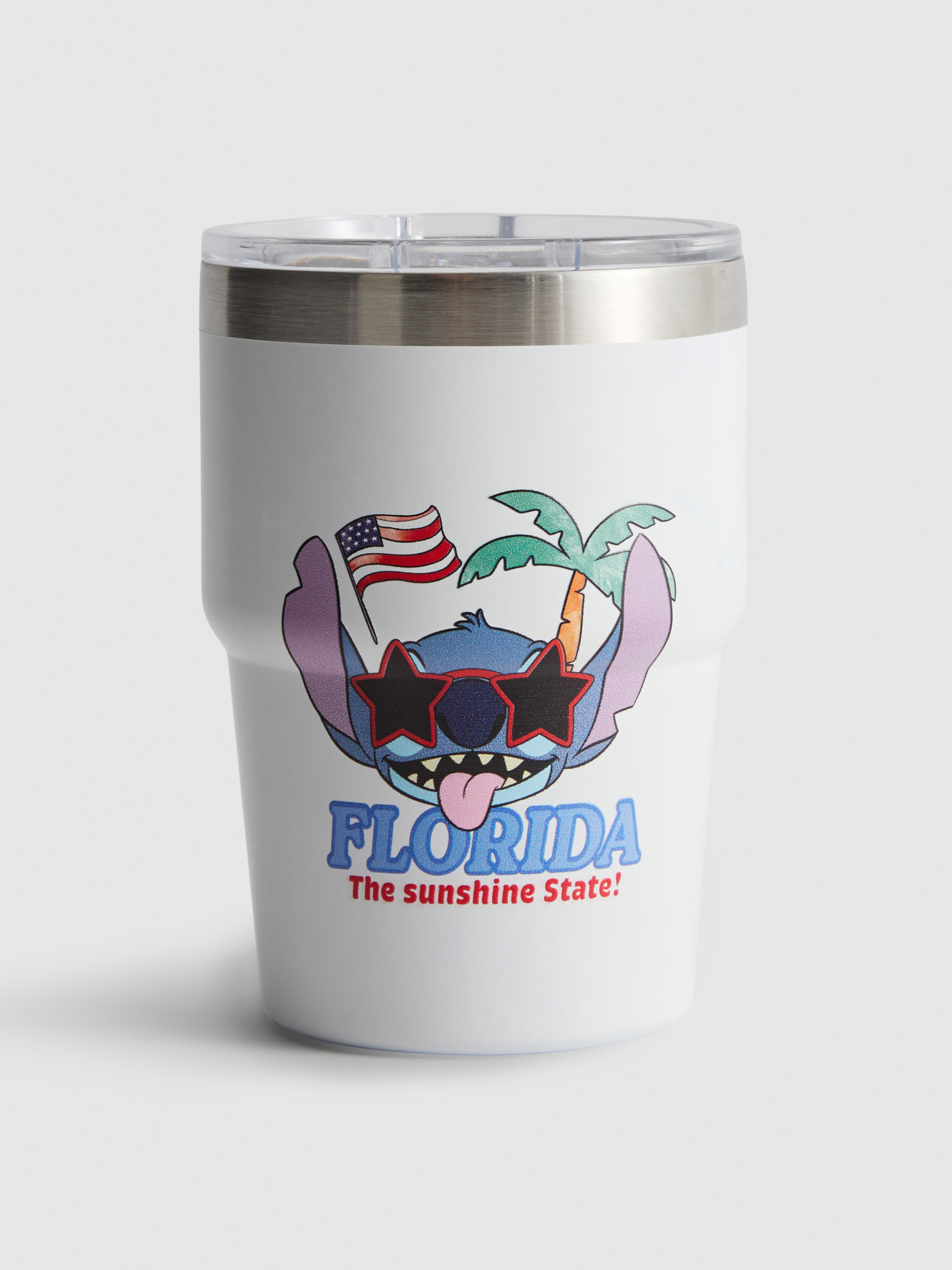 Disney's Stitch Florida Travel Tumbler