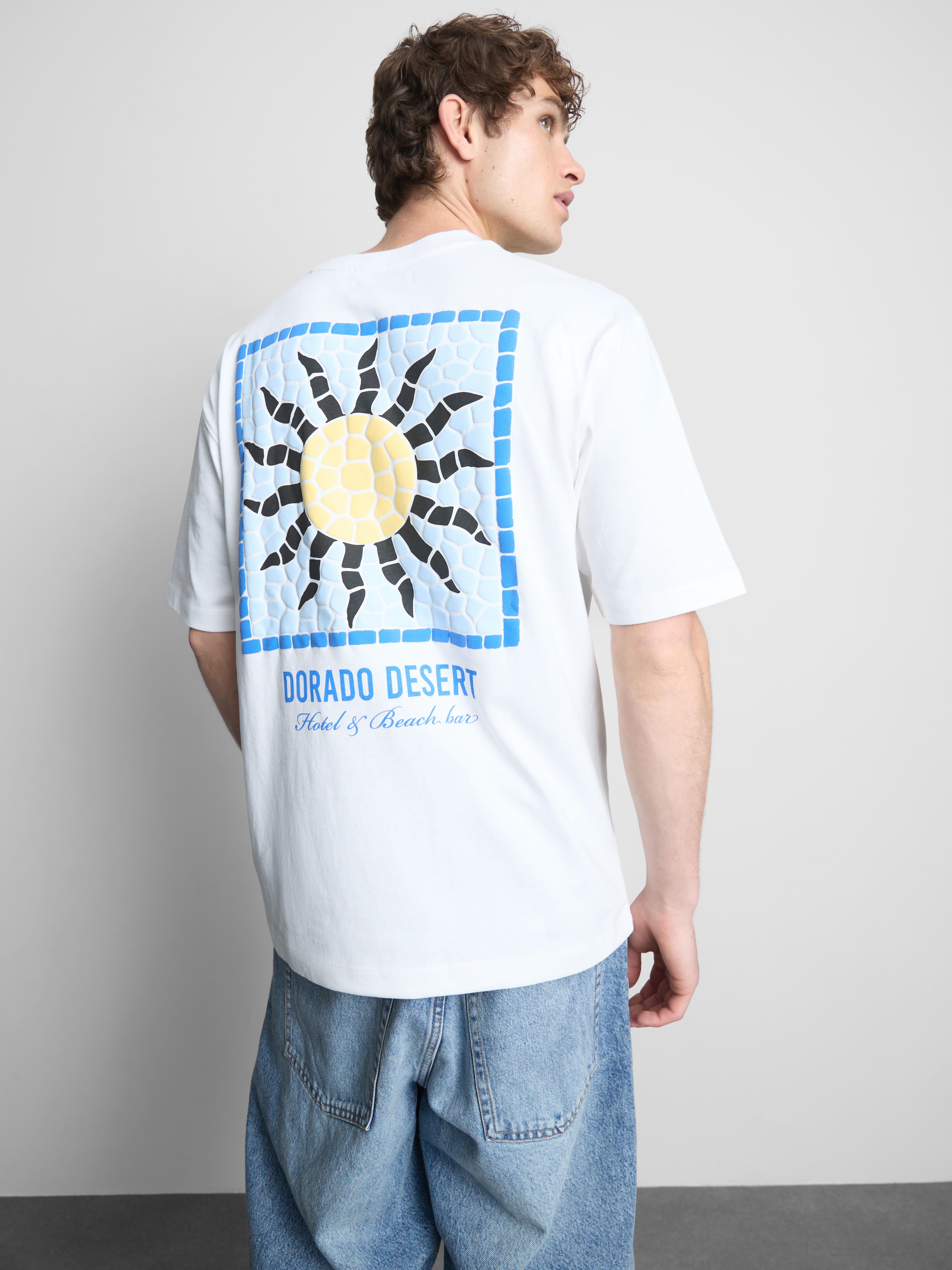 T-shirt z nadrukiem Dorado Desert