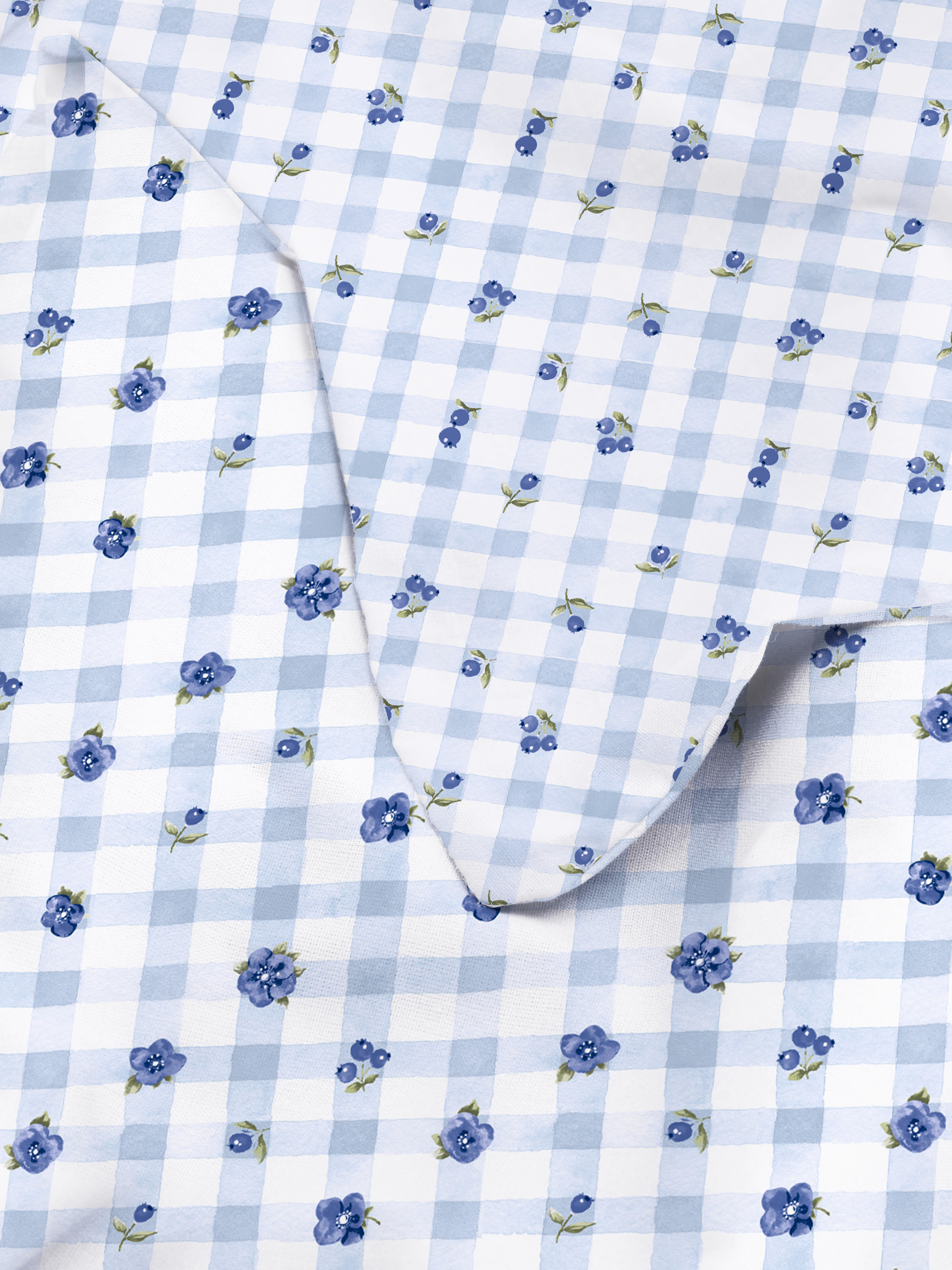 Floral Gingham Duvet Set