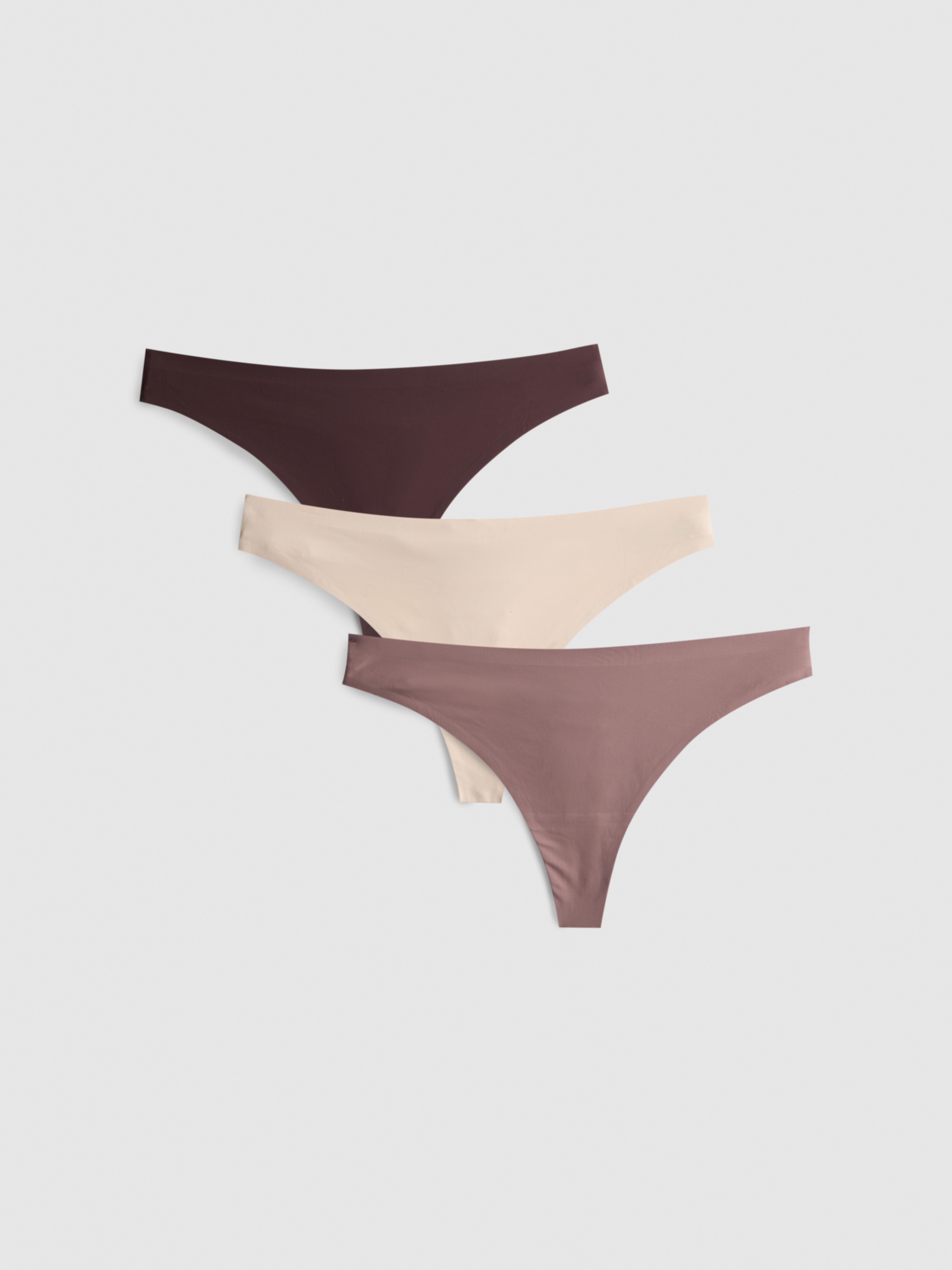 3pk Invisible Thongs