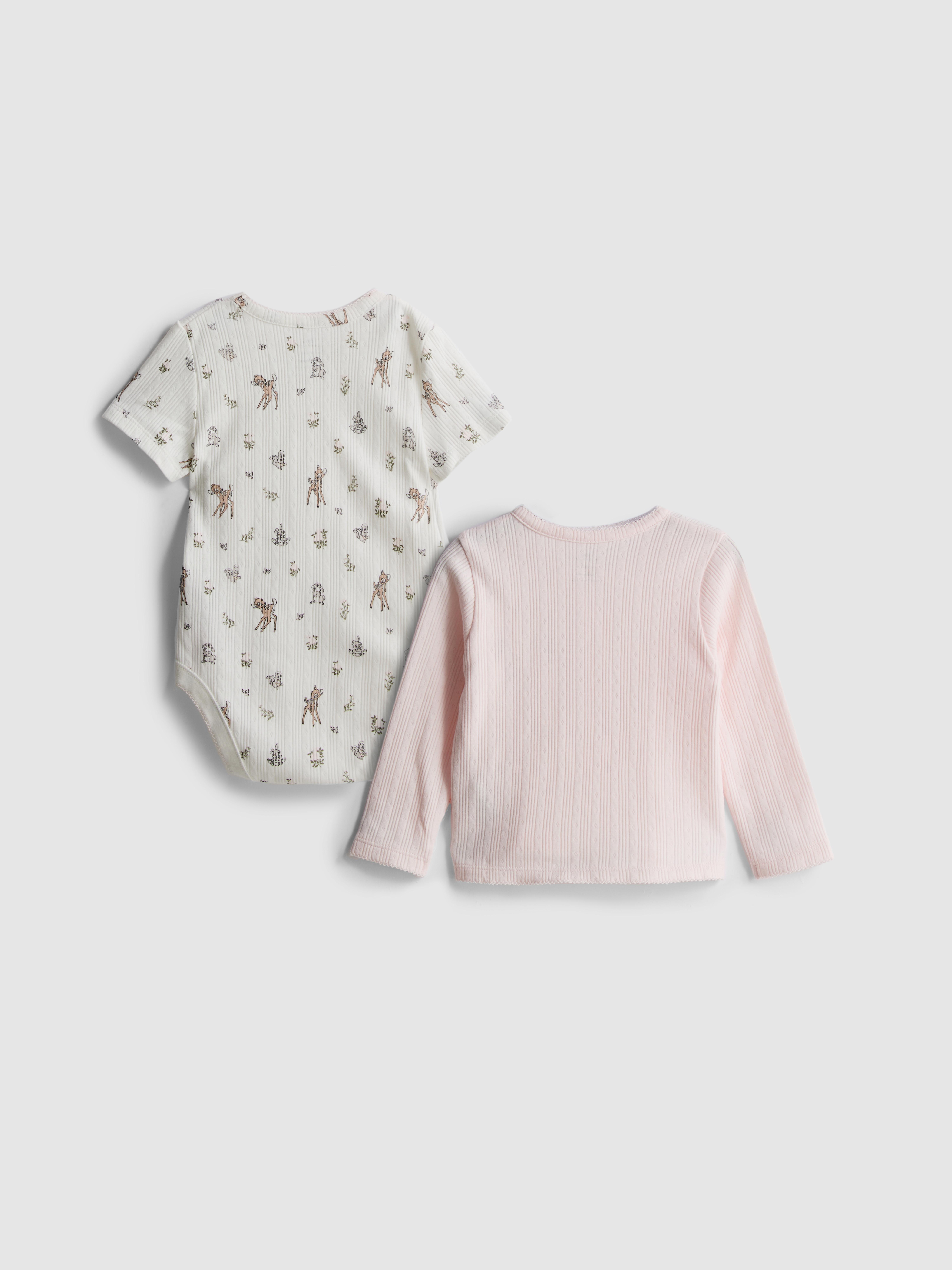 0-18mths | Disney’s Bambi Bodysuit and Cardigan Newborn Set