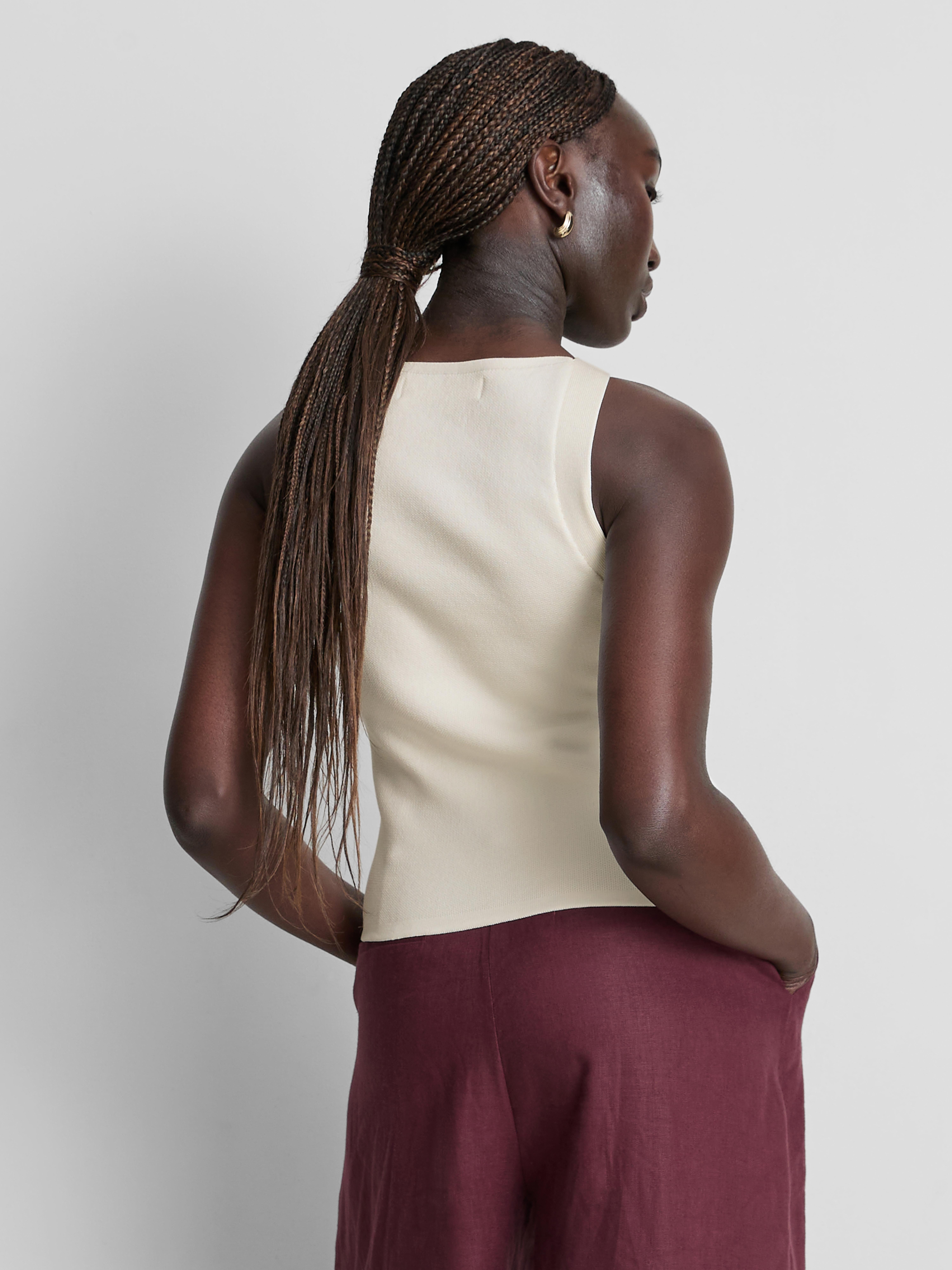 Neckholder-Top mit Seestern-Applikation