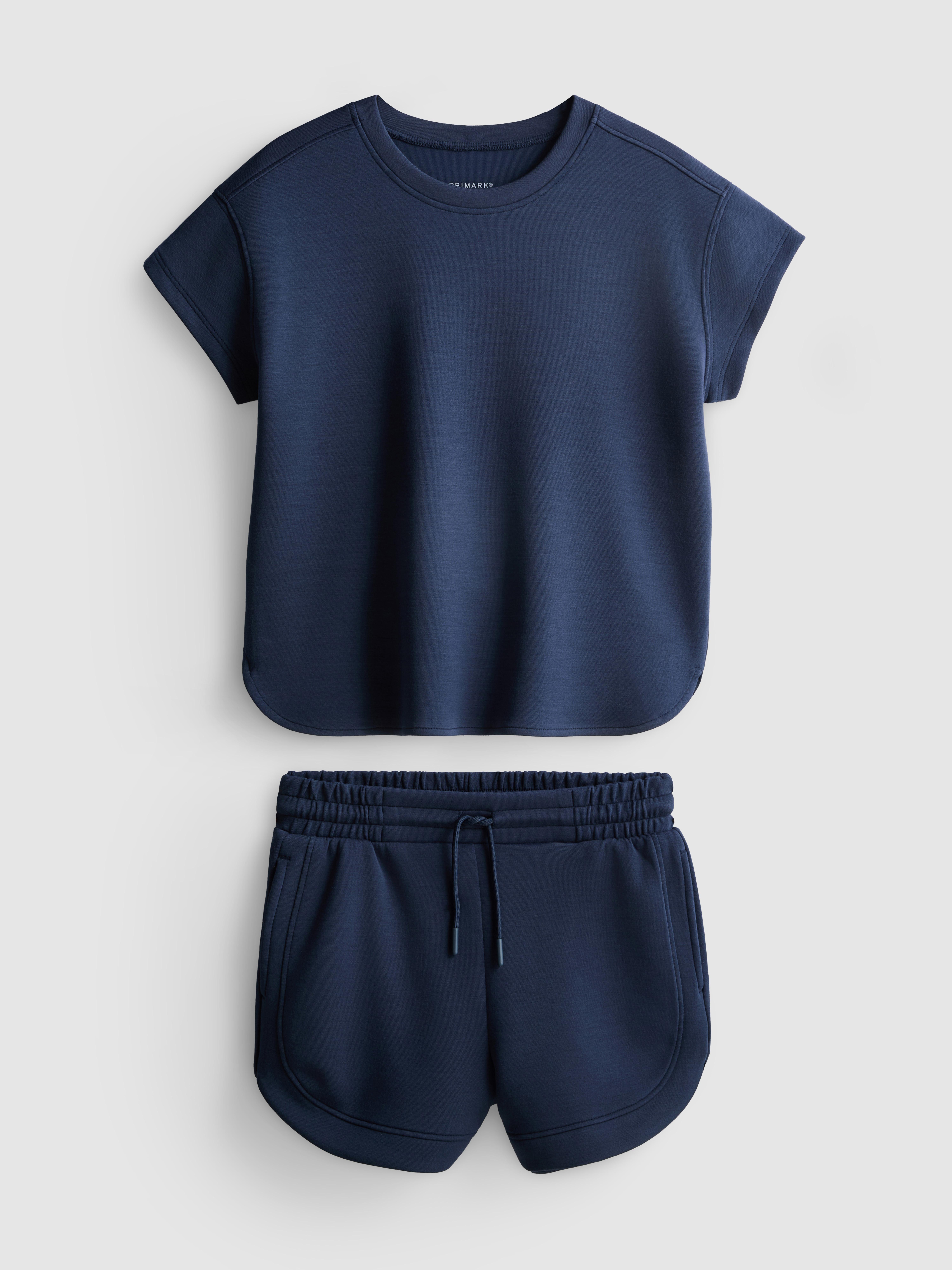 7–15 ans | Ensemble t-shirt droit et short de running