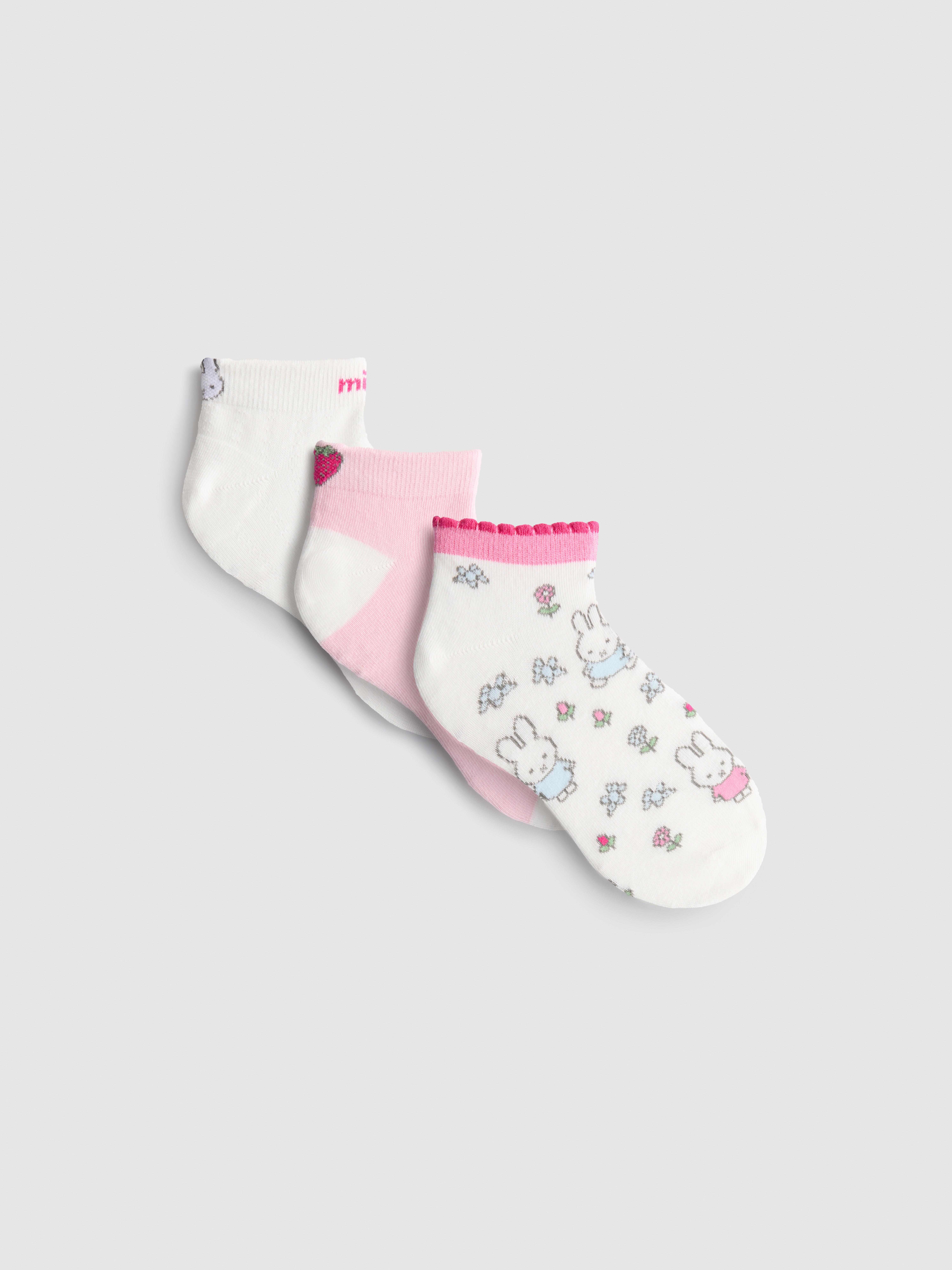 Confezione da 3 paia di calzini sportivi Miffy