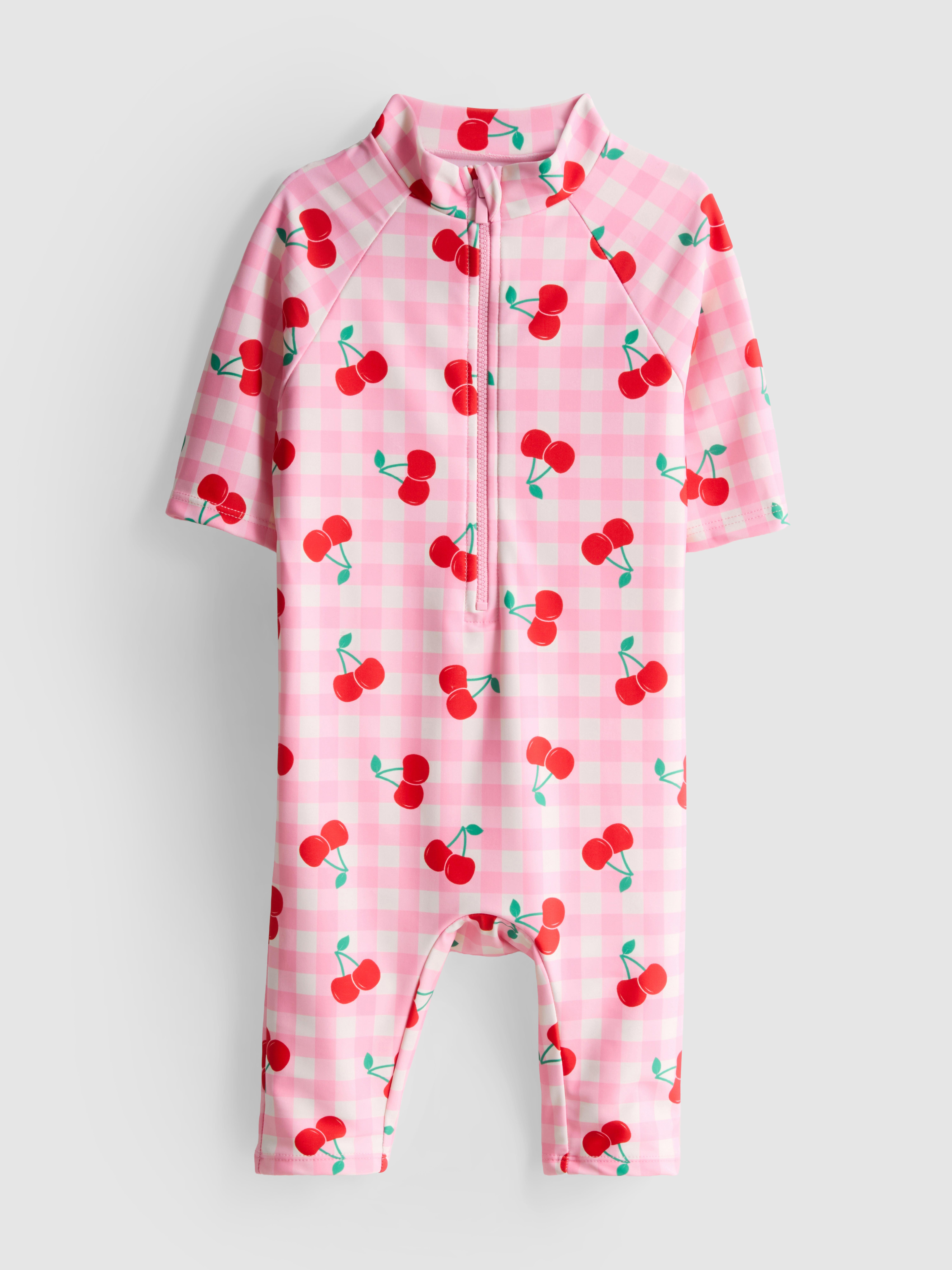 1.5-9yrs | Cherry Graphic Swimsuit