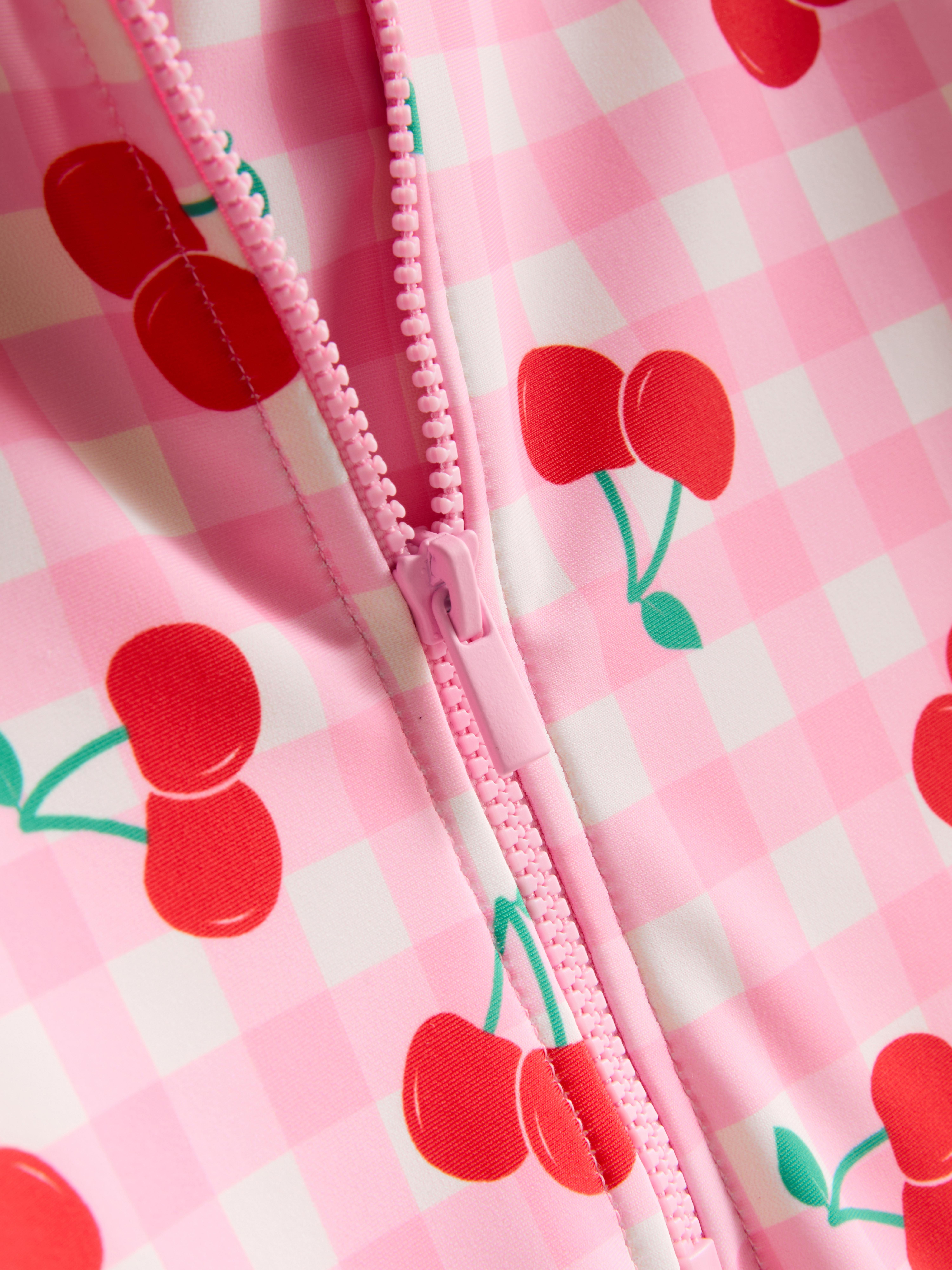 18 mois–9 ans | Maillot de bain à motif cerise