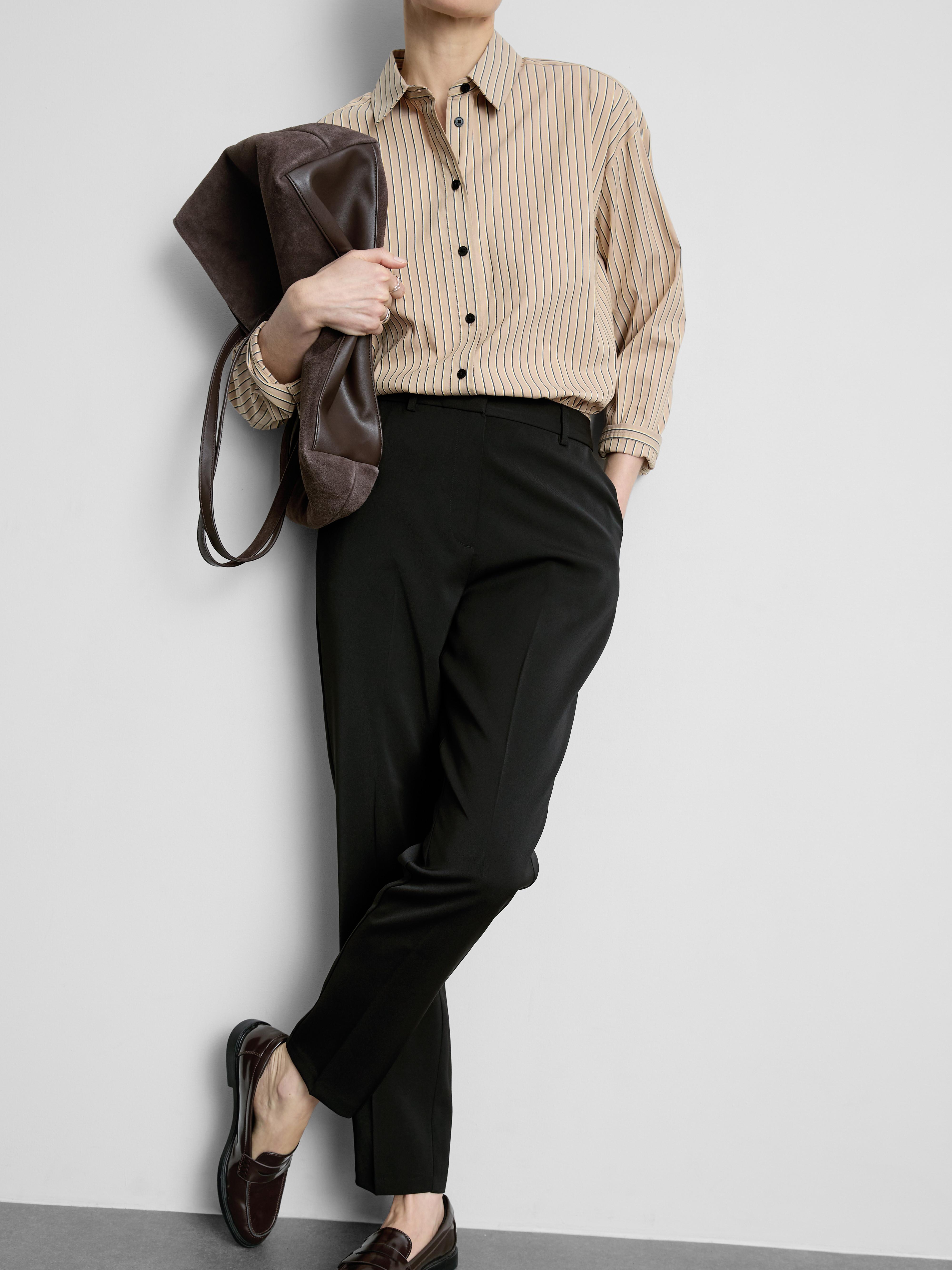 Lila Cigarette Trousers | Short – Long Lengths